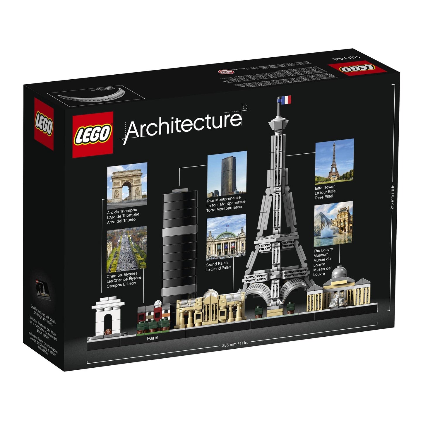 LEGO Architecture 21044 Paris Skyline Brick Island