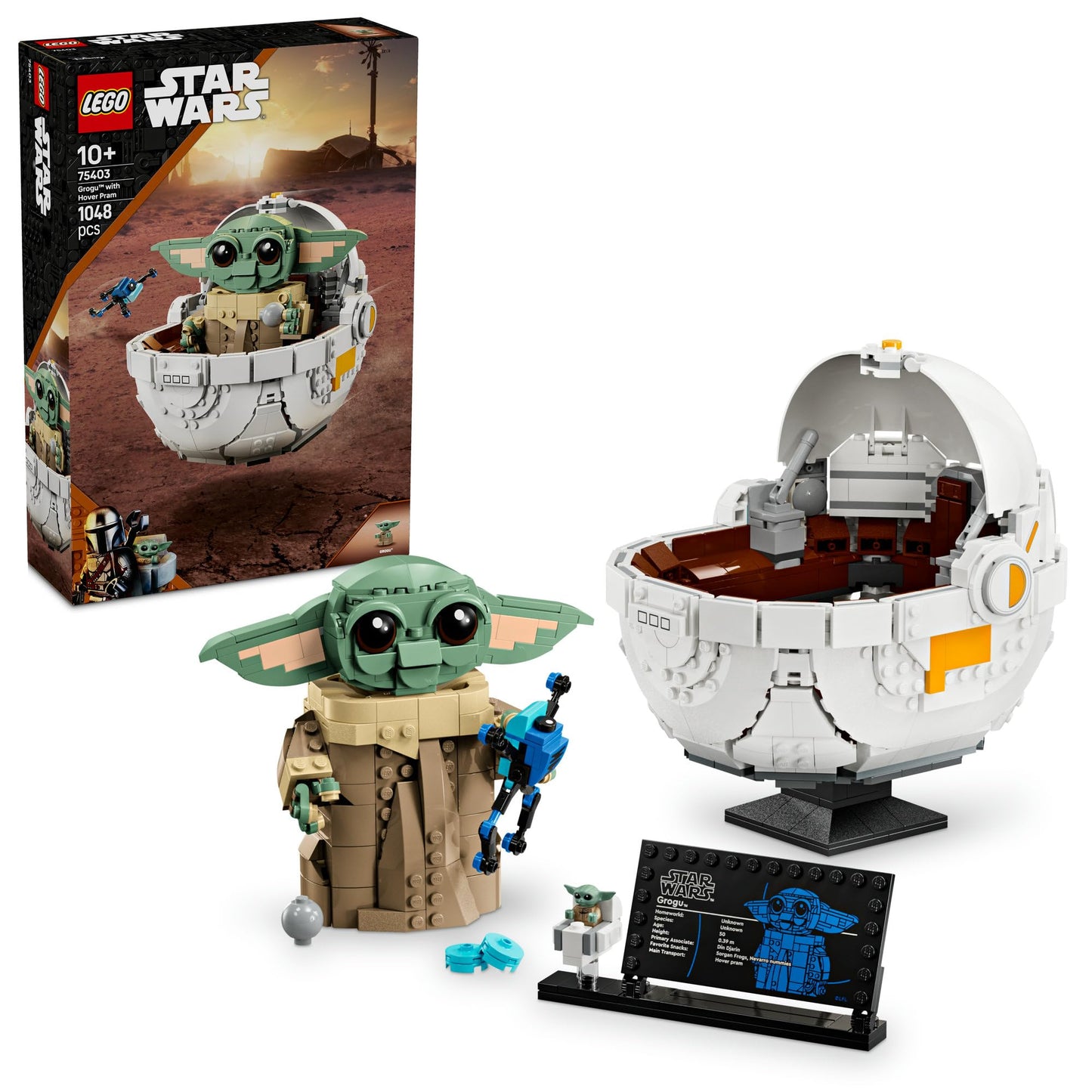 LEGO Star Wars Grogu with Hover Pram 75403 Brick Island