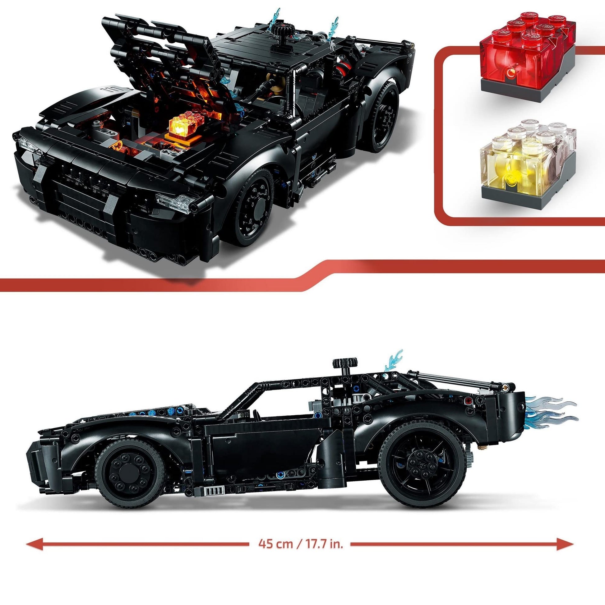 LEGO Technic The Batman - Batmobile 42127 Brick Island