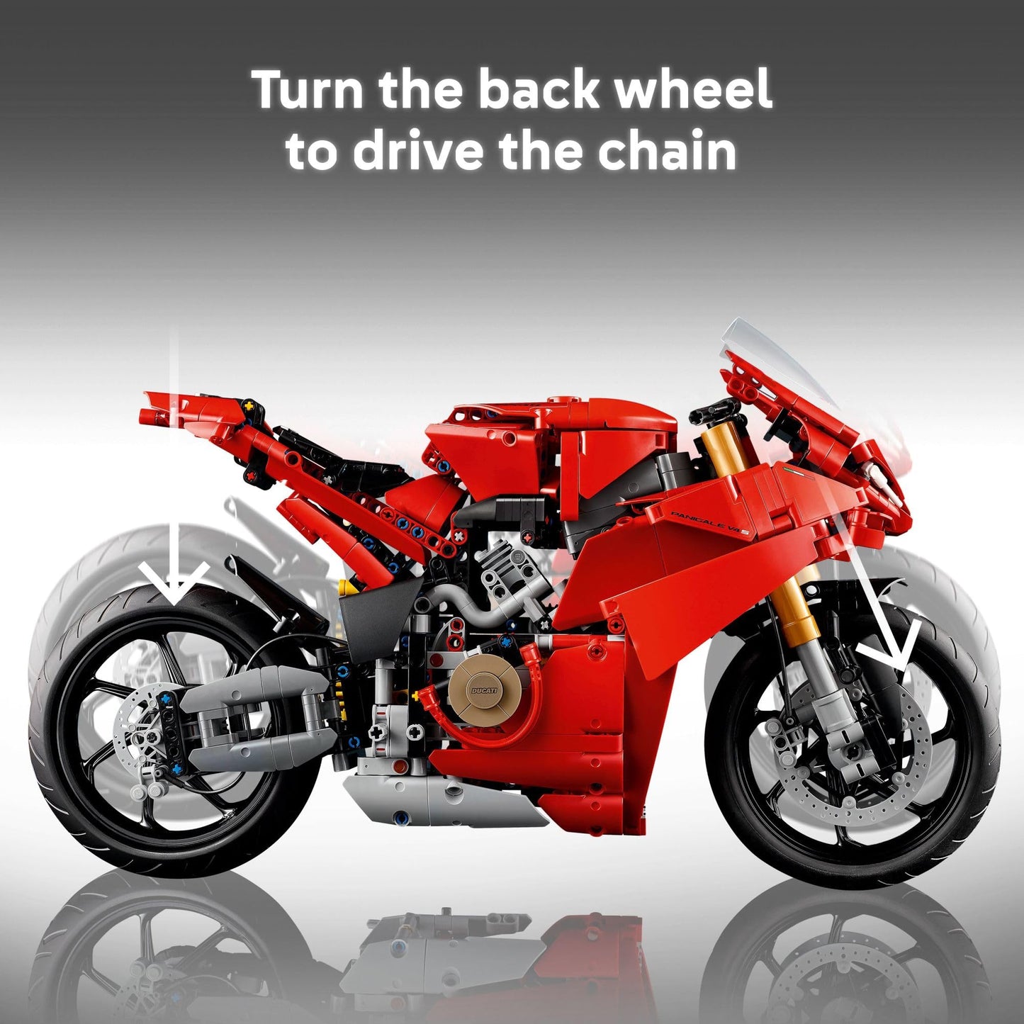 LEGO Technic Ducati Panigale V4 S Motorcycle 42202