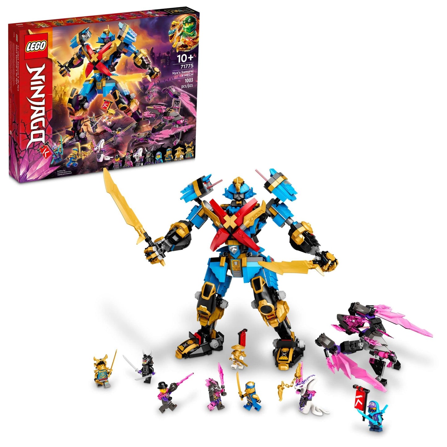 LEGO NINJAGO Samurai X MECH 71775 Ninja Brick Island