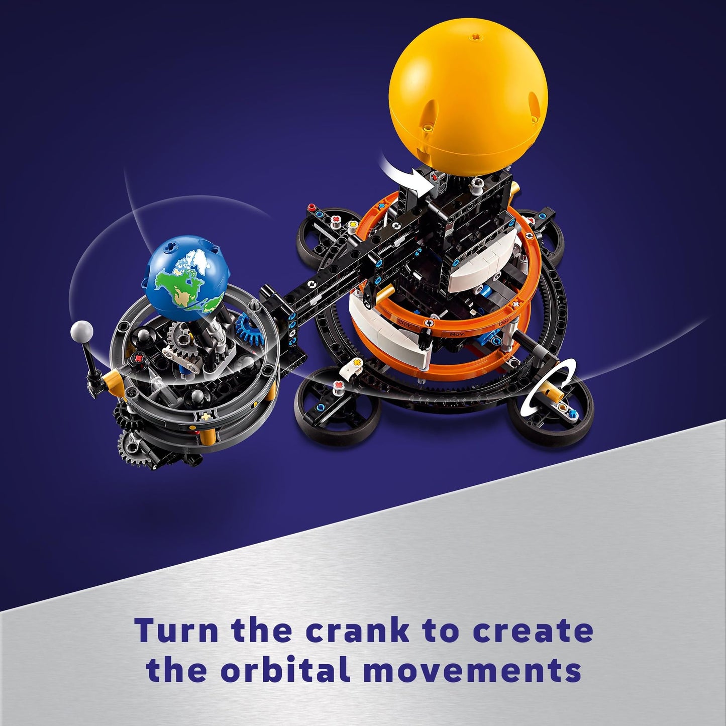 LEGO Technic Planet Earth and Moon in Orbit 42179 Brick Island