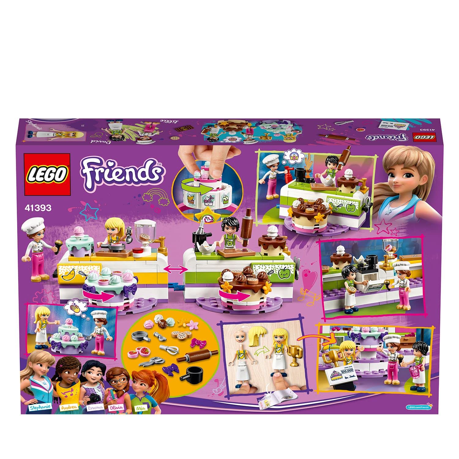 LEGO Friends Baking Competition 41393 Brick Island