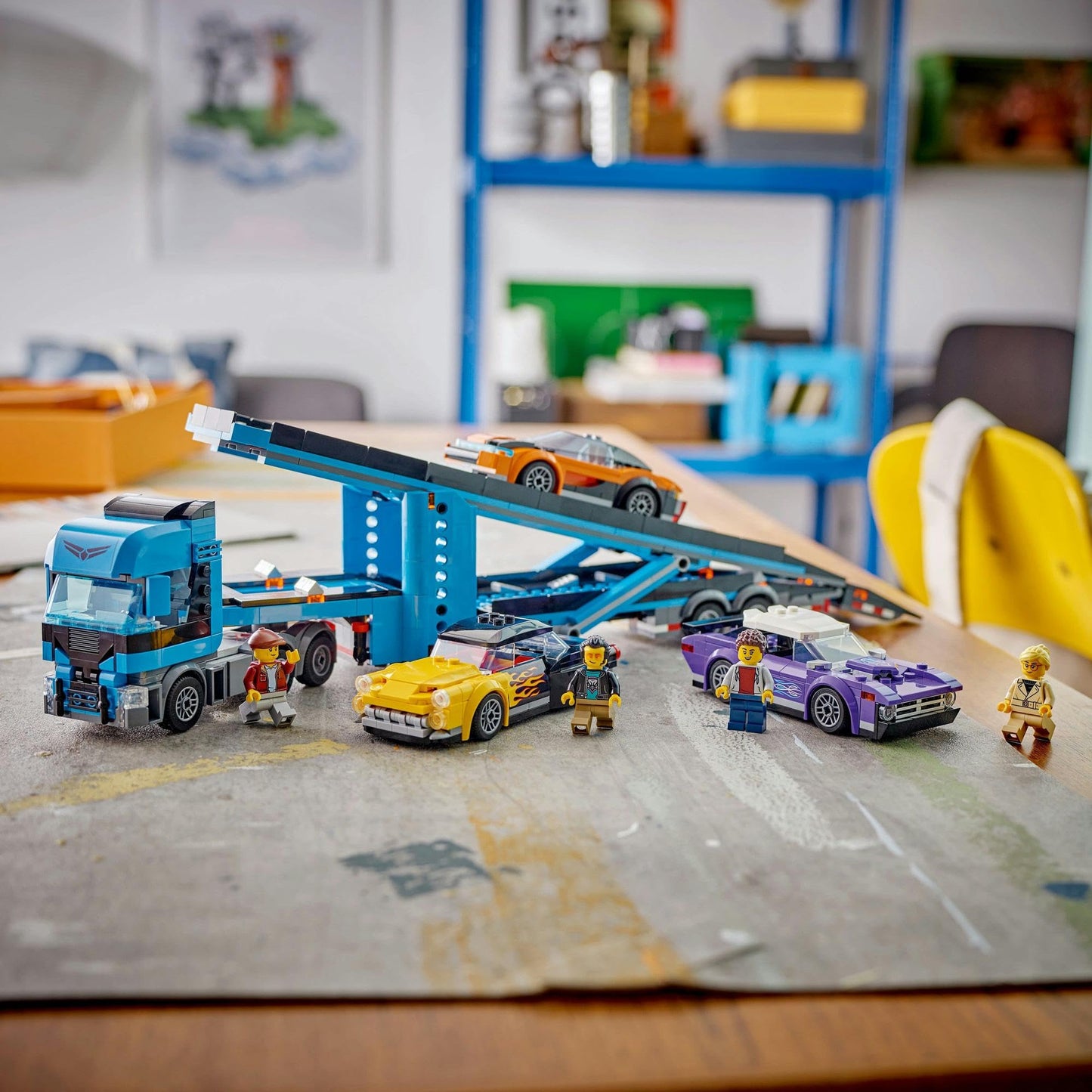 LEGO City Car Transporter Truck 60408 Brick Island