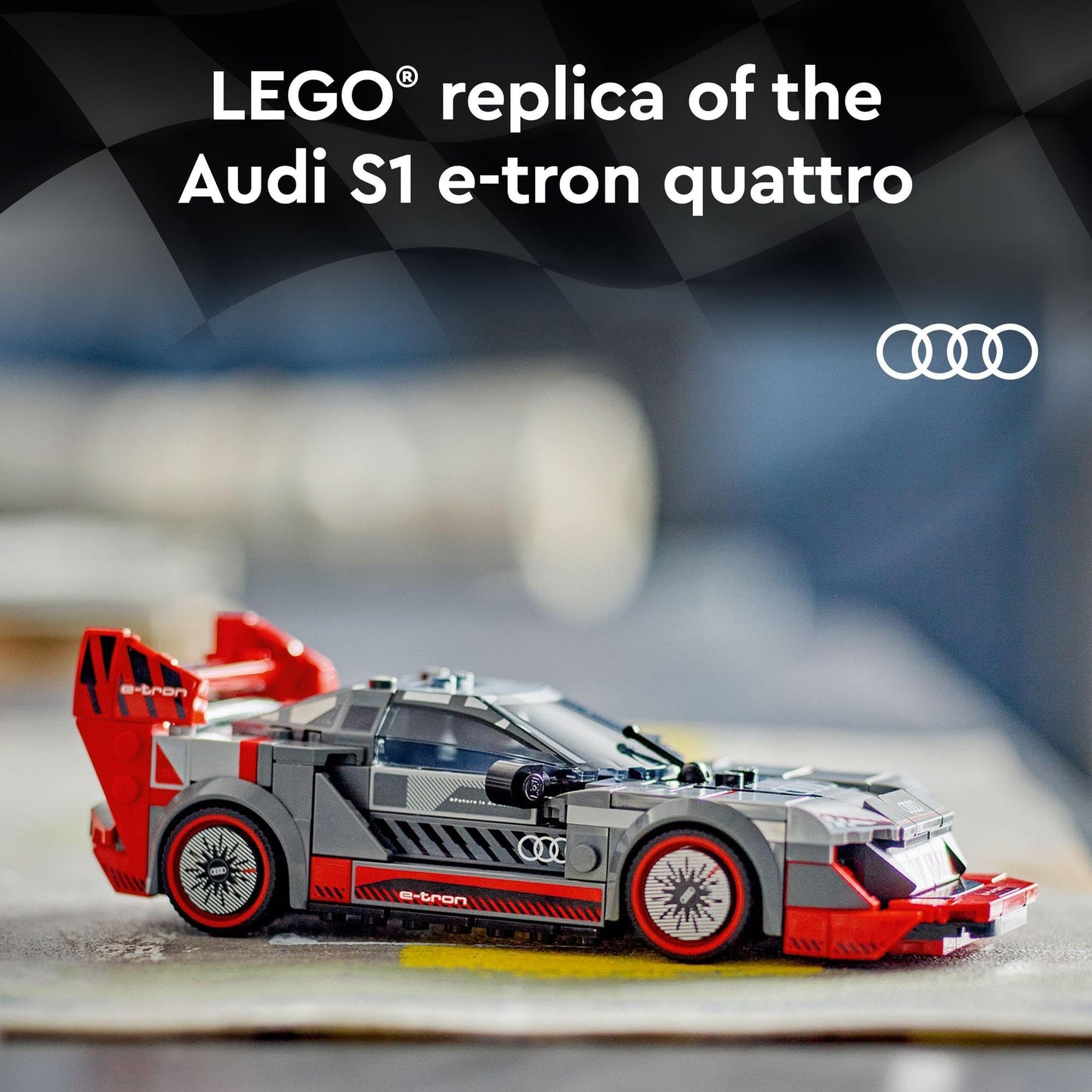 LEGO Speed Champions Audi S1 e-tron quattro Race Car 76921 Amazon