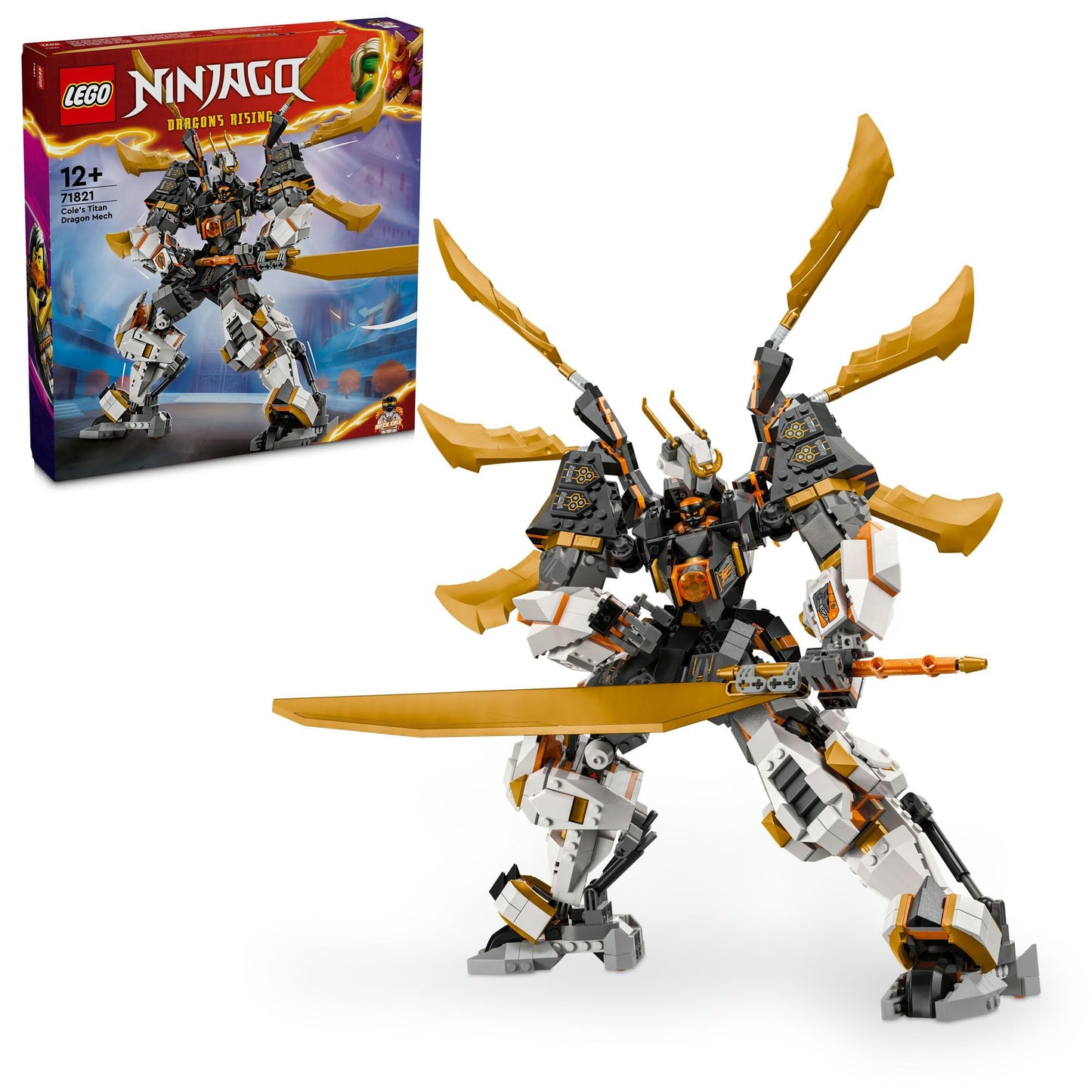 LEGO NINJAGO Cole’s Titan Dragon Mech 71821 Brick Island