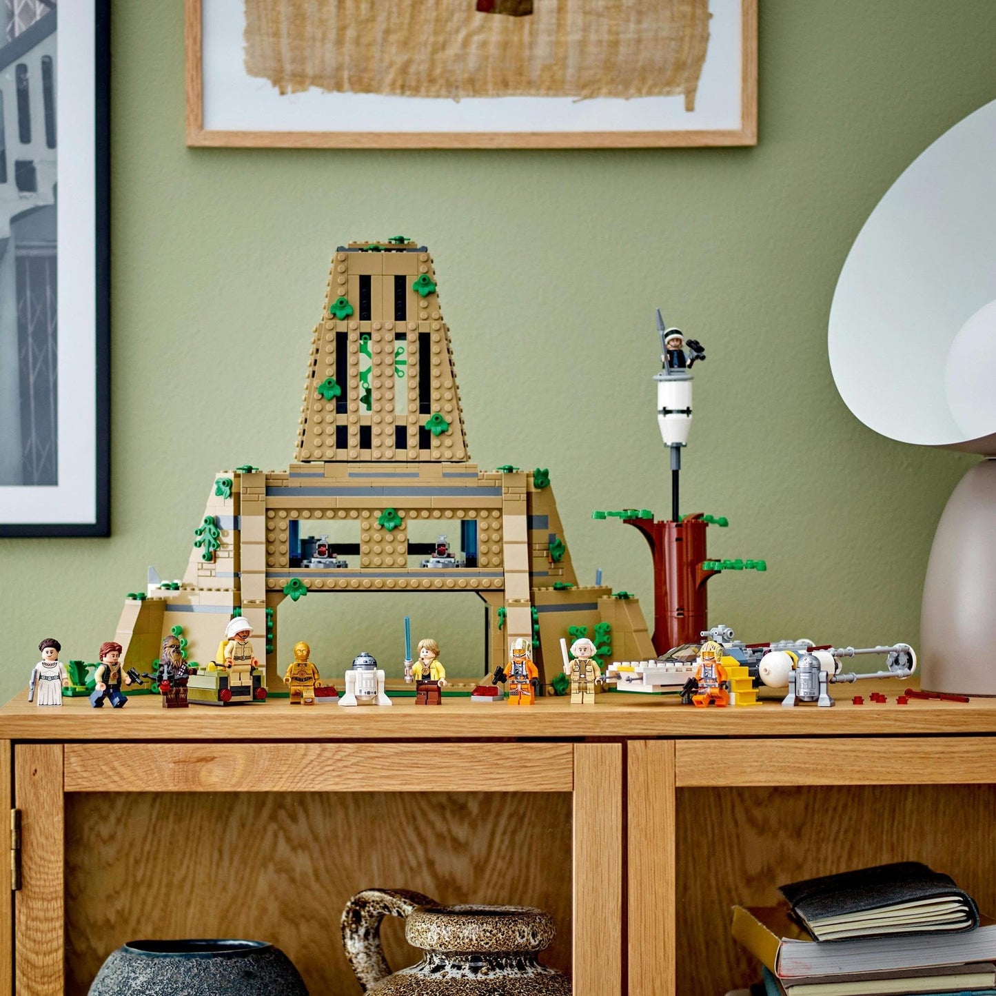 LEGO New Hope Yavin 4 Rebel Base 75365 Brick Island