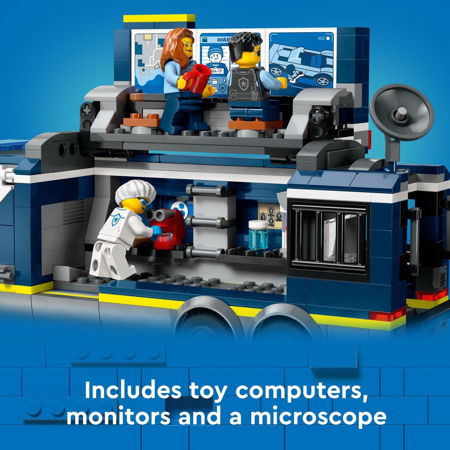 LEGO City Police Mobile Crime Lab Truck 60418 Brick Island