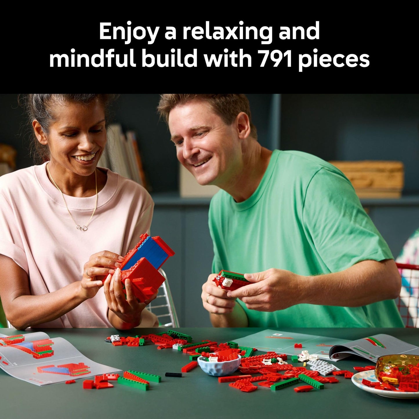 LEGO Art Love 31214 Brick Island
