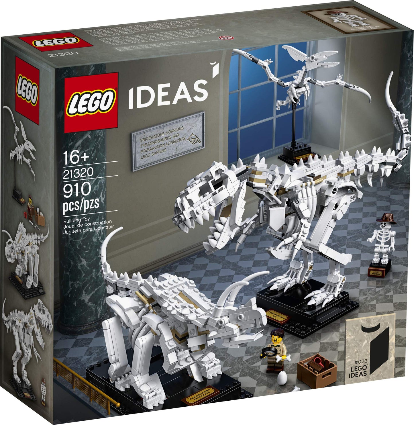 LEGO Ideas 21320 Dinosaur Fossils Brick Island