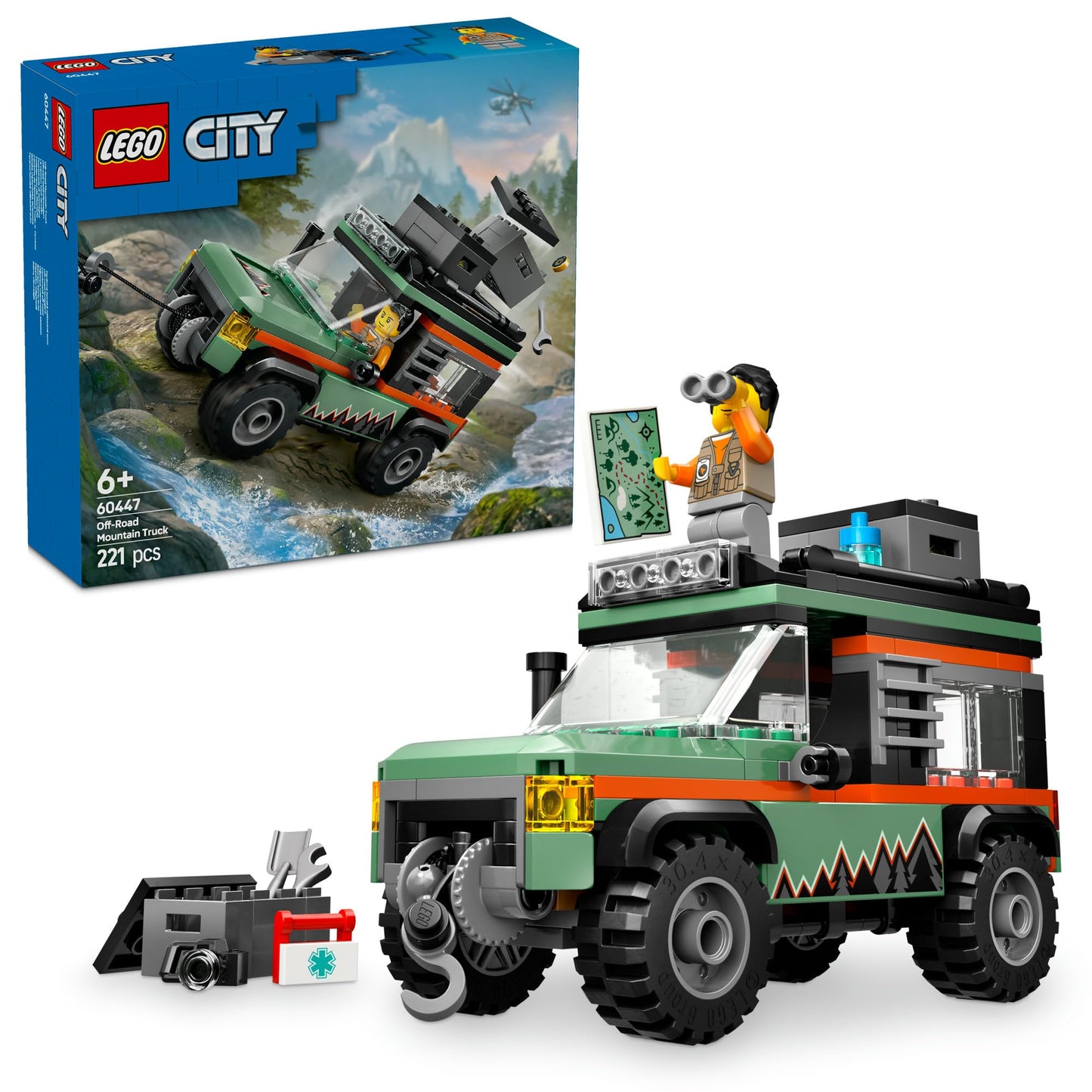 LEGO City Off-Road 4x4 Mountain Truck 60447