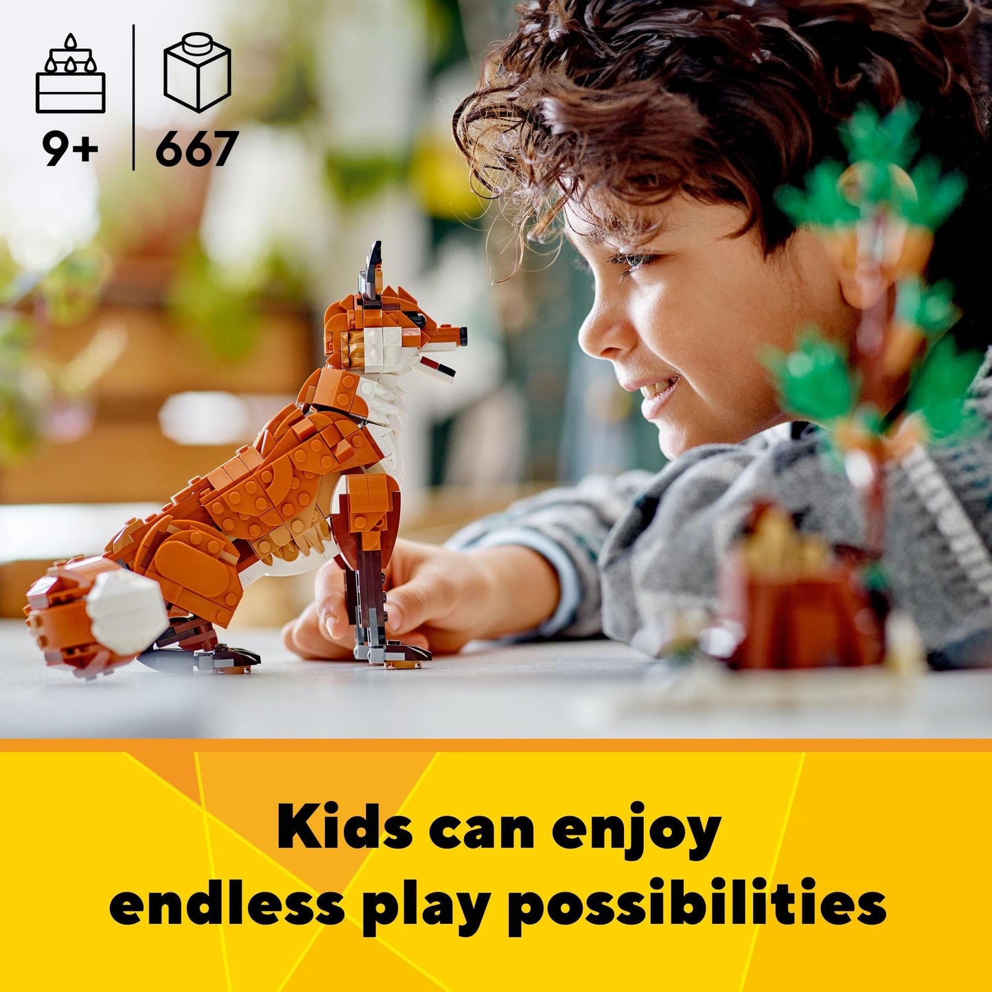 LEGO Creator 3in1 Forest Animals: Red Fox 31154 Brick Island