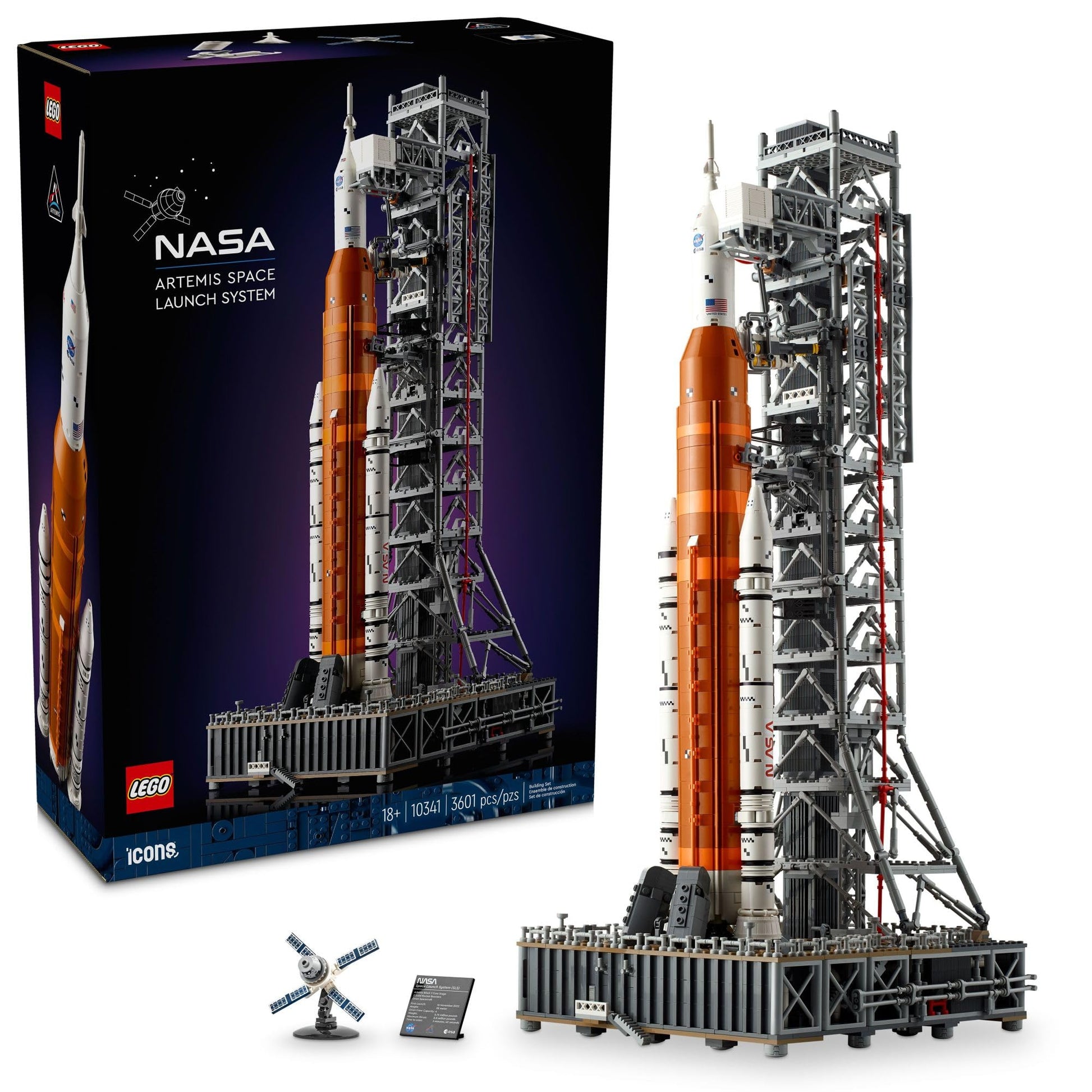 LEGO Icons NASA Artemis Space Launch System, 10341 Brick Island