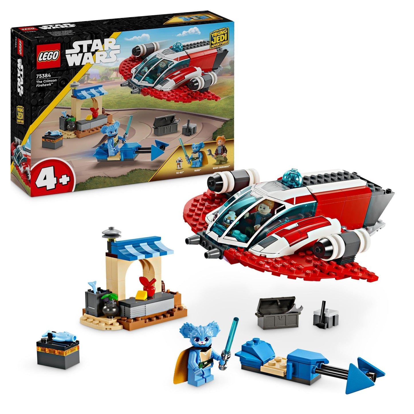 LEGO Star Wars The Crimson Firehawk 75384 Amazon