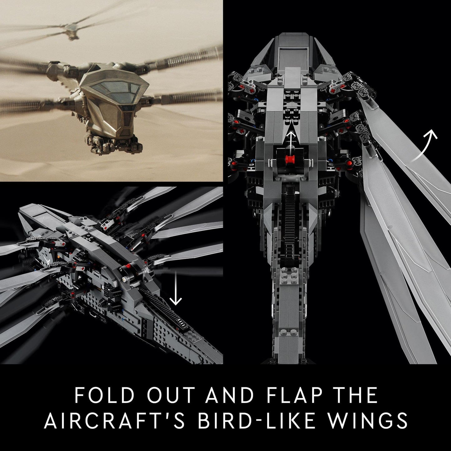 LEGO Icons Dune Atreides Royal Ornithopter 10327 Amazon