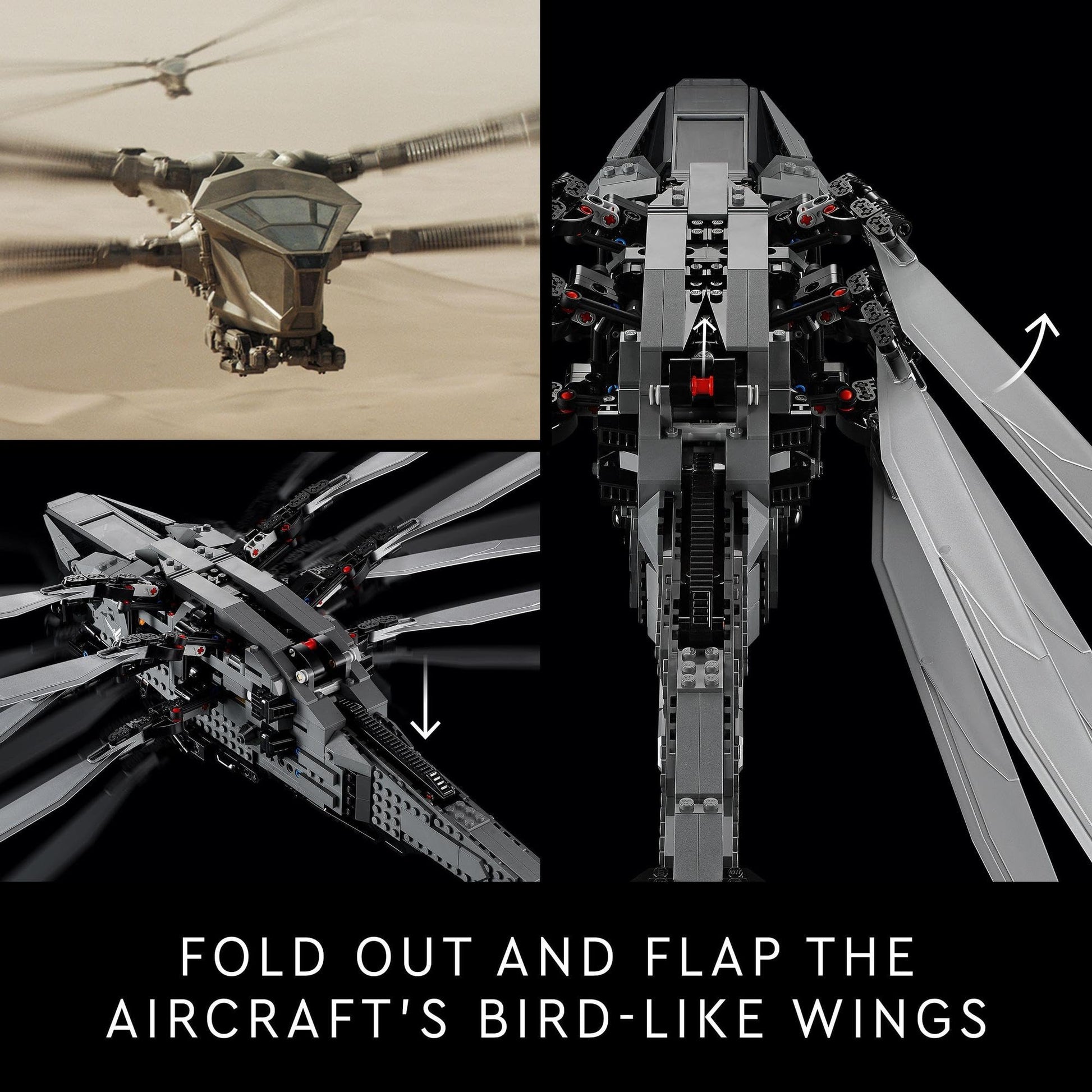 LEGO Icons Dune Atreides Royal Ornithopter 10327 Amazon