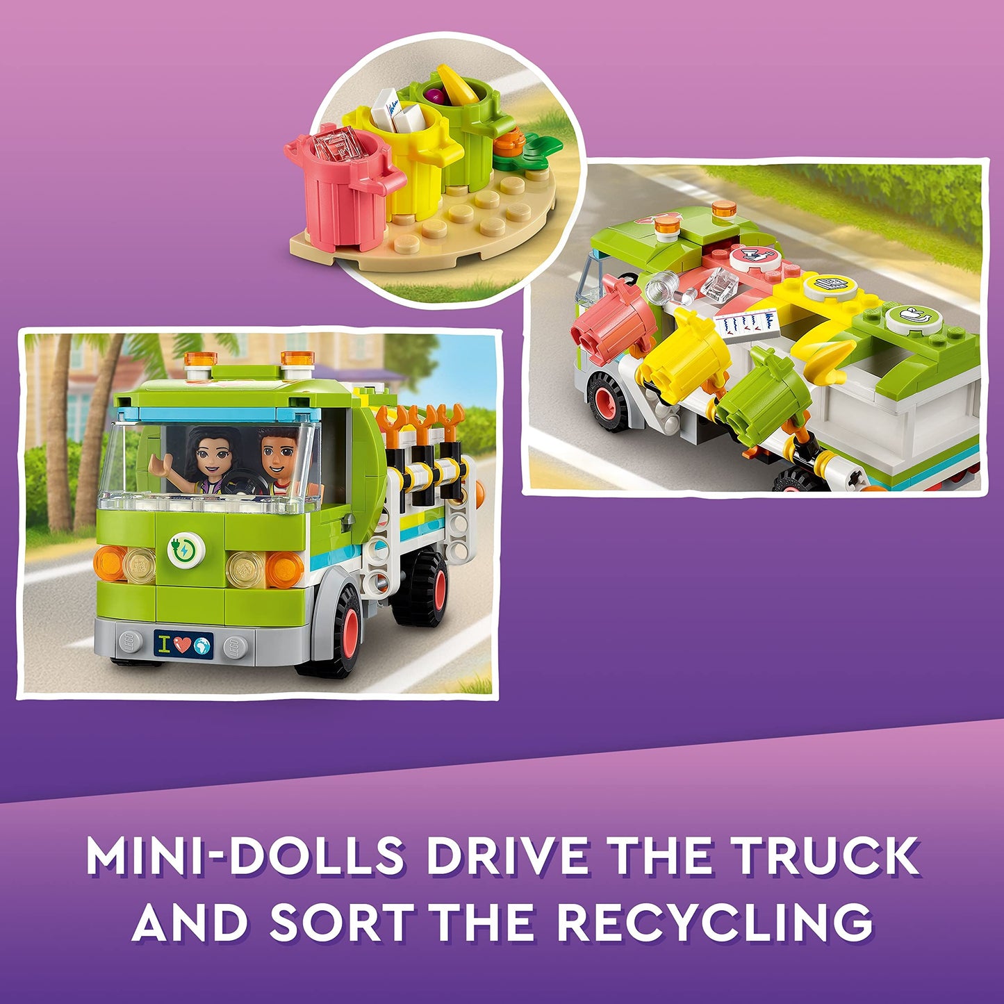 LEGO Friends Recycling Truck 41712 Brick Island