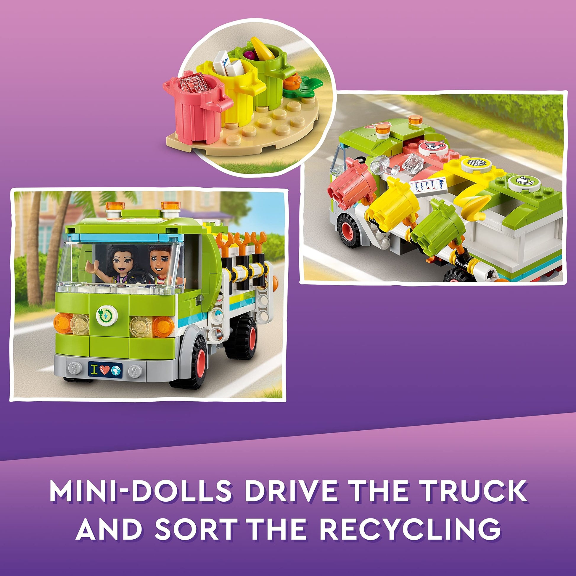 LEGO Friends Recycling Truck 41712 Brick Island
