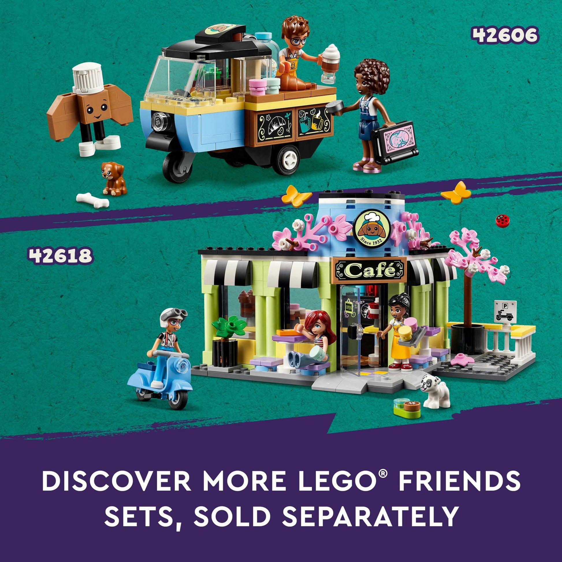 LEGO Friends Heartlake City Café 42618 Amazon