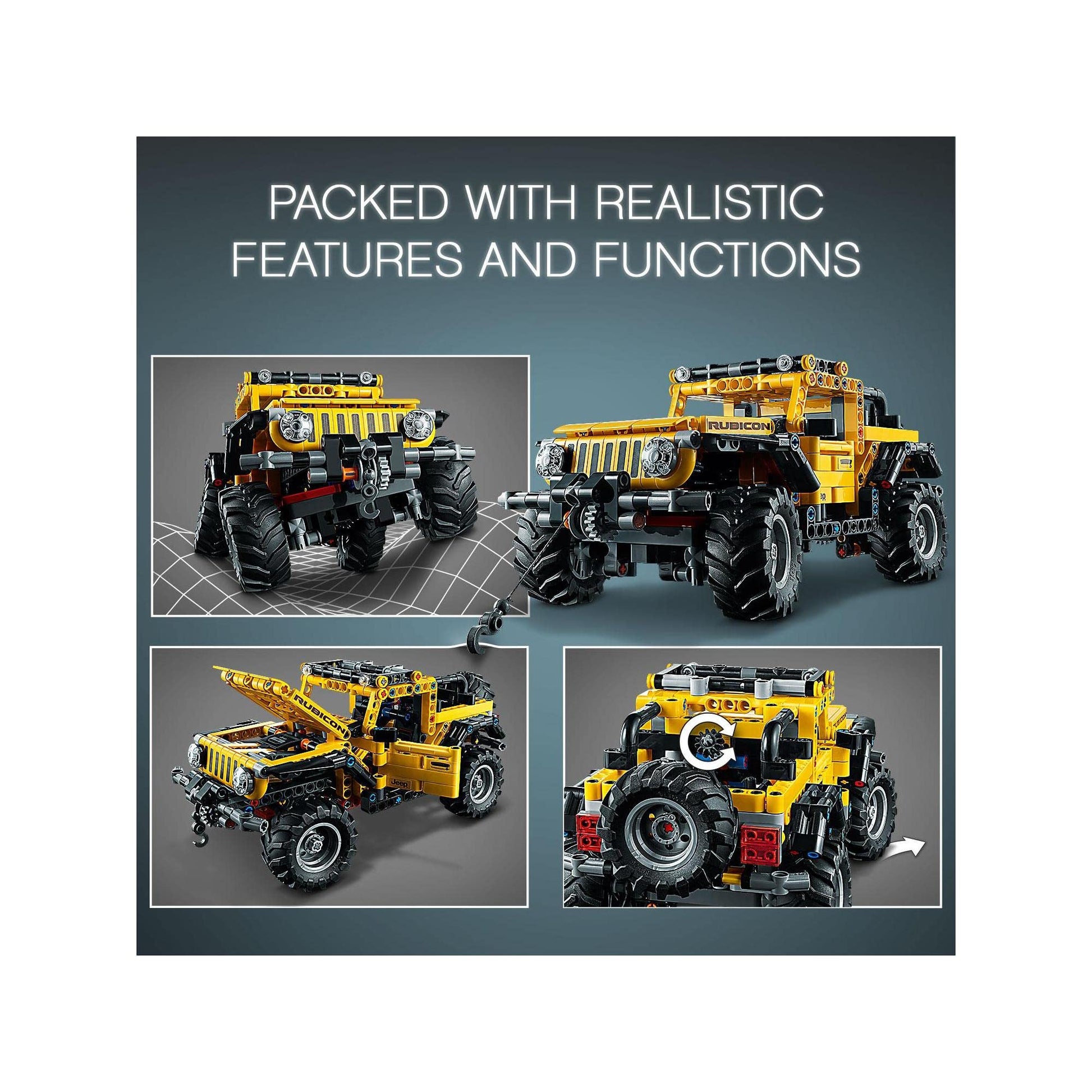 LEGO 42122 Technic Jeep Wrangler 4x4 Brick Island