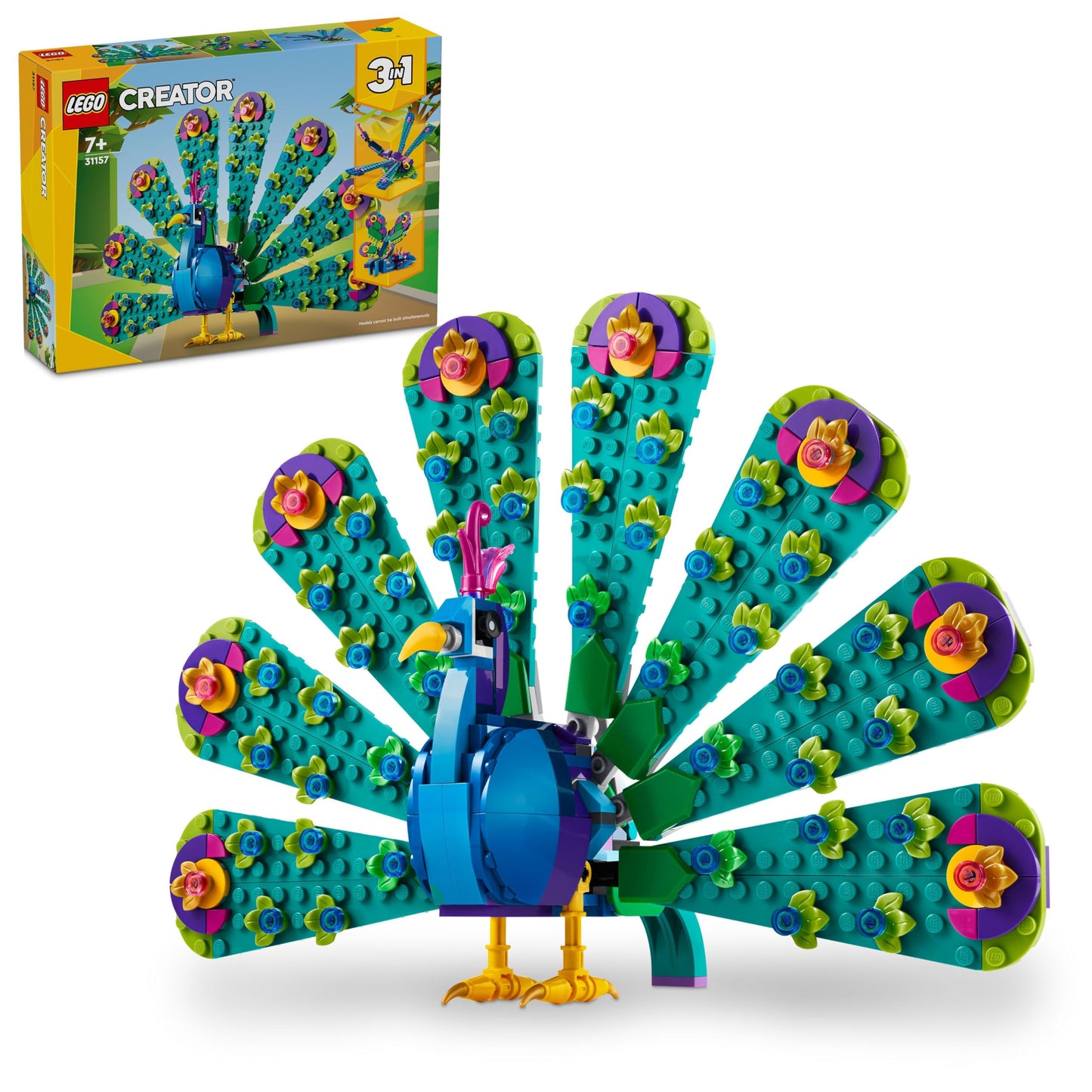 LEGO 31157 Exotic Peacock Brick Island