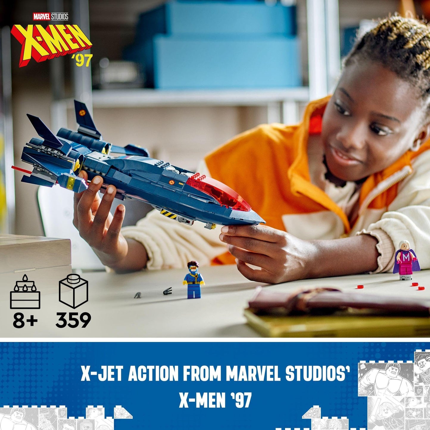LEGO Super Heroes Marvel X-Men X-Jet 76281 Amazon