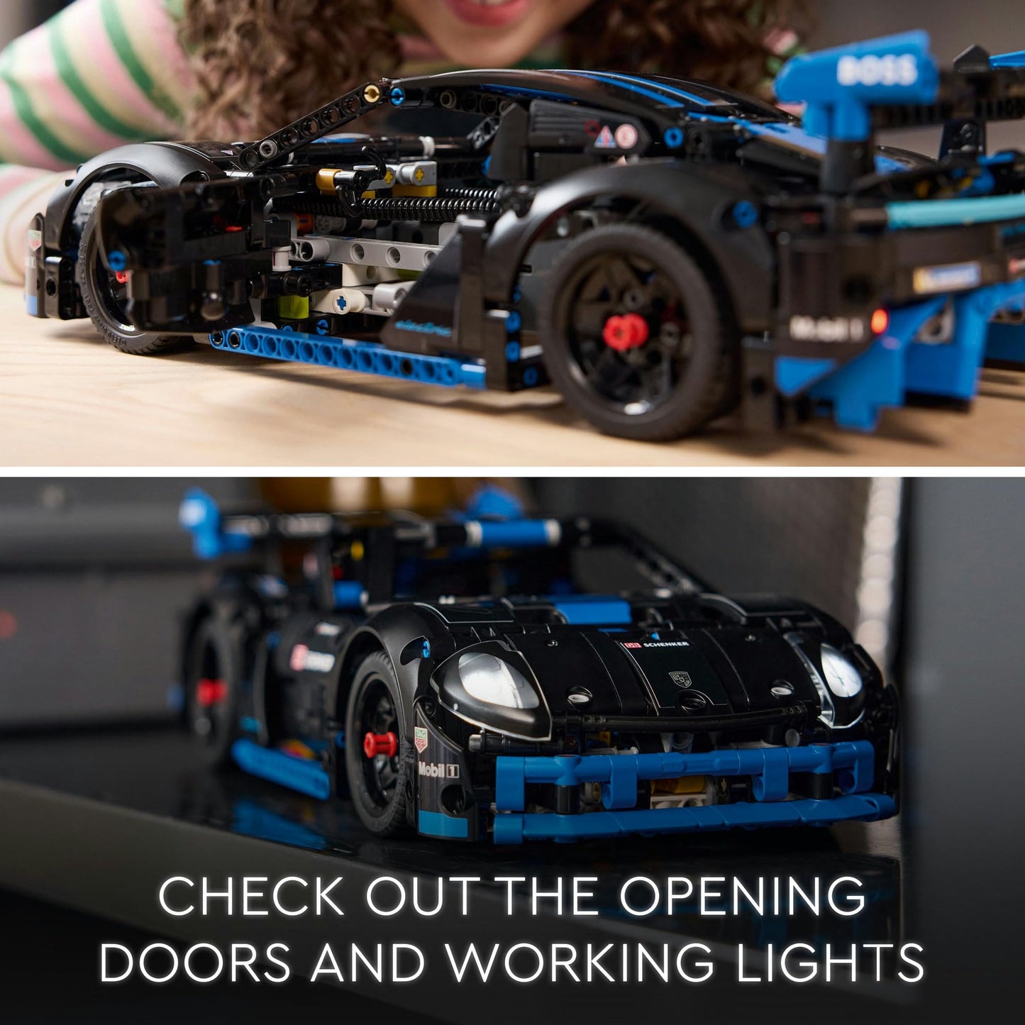 LEGO Technic Porsche GT4 e-Performance Race Car Toy 42176 Brick Island