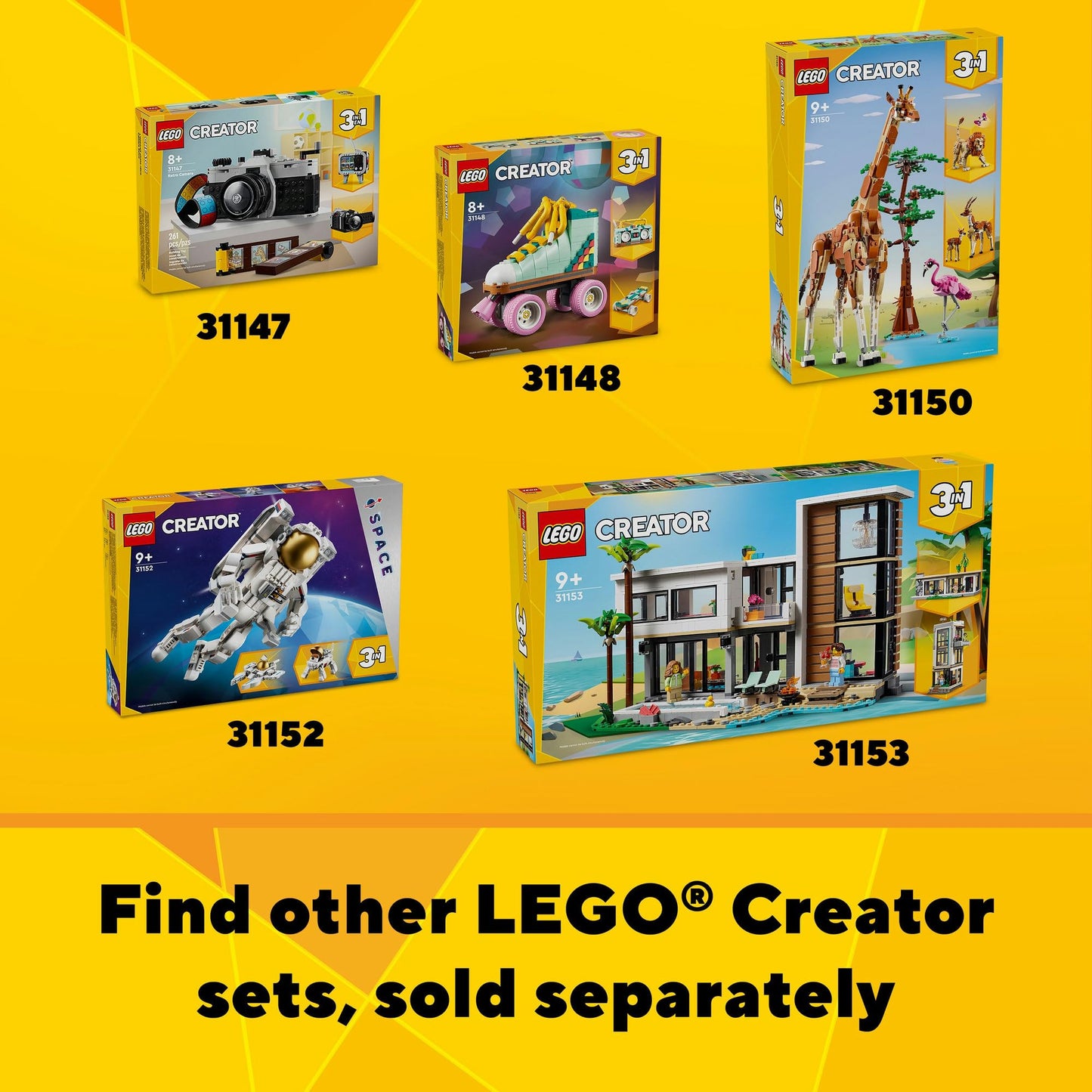 LEGO Creator 3in1 T. rex 31151 Brick Island