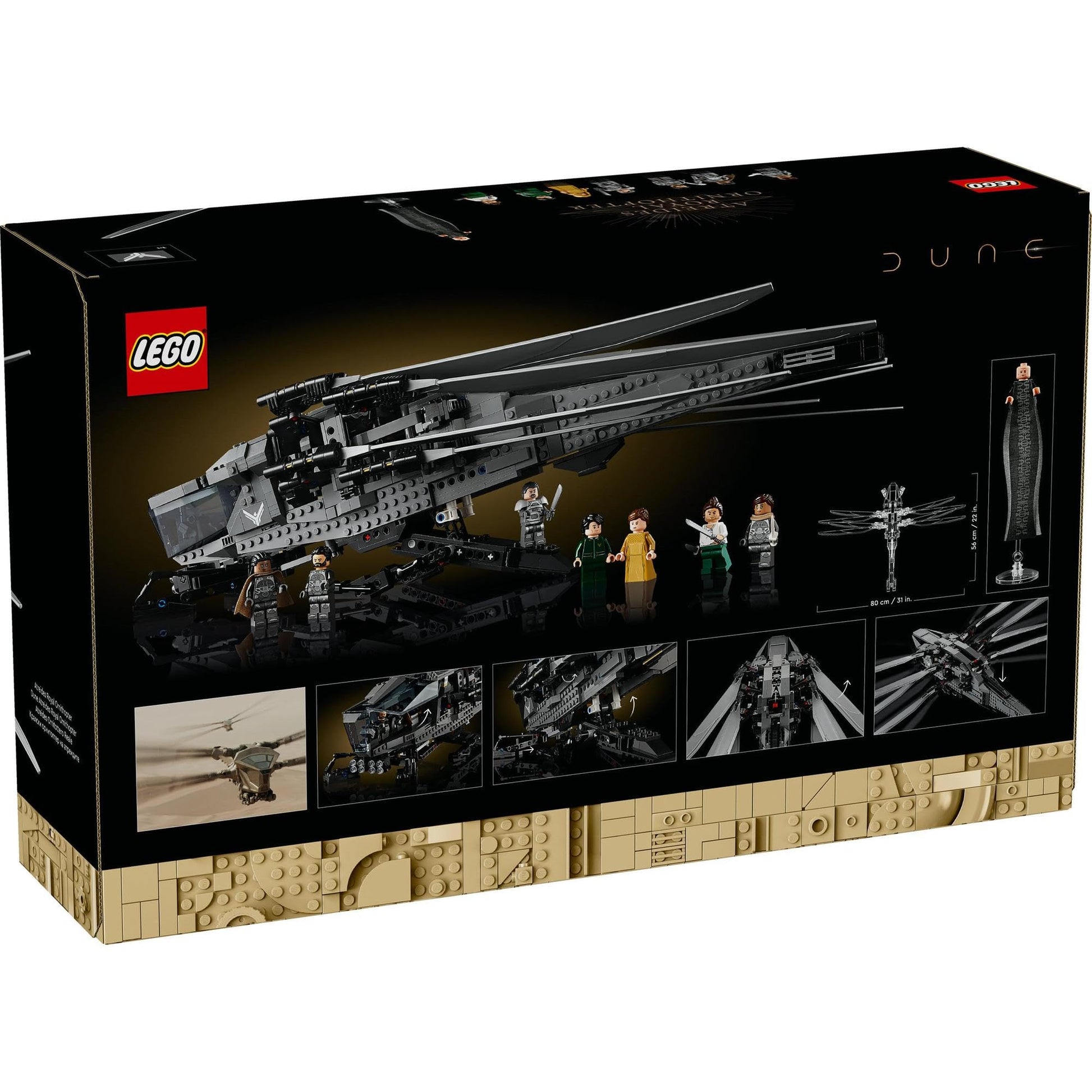 LEGO Icons Dune Atreides Royal Ornithopter 10327 Amazon