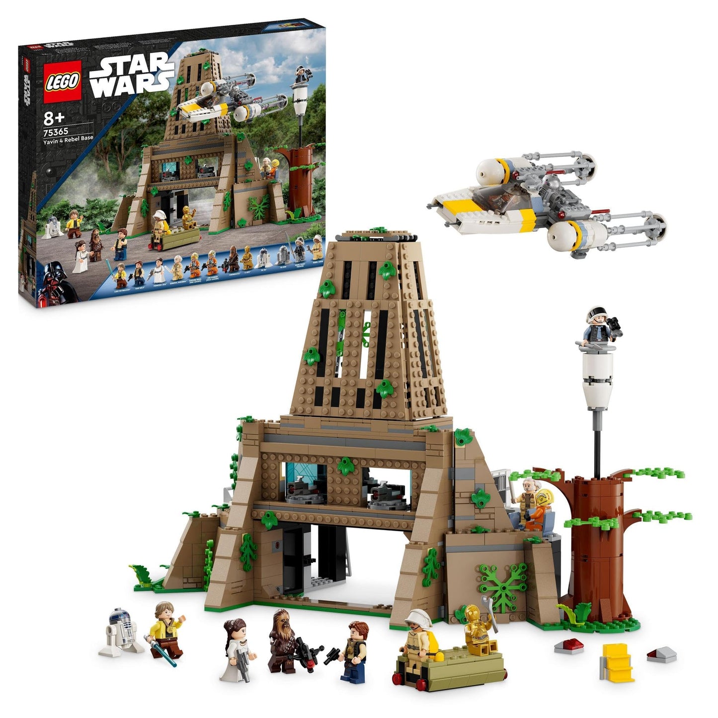 LEGO New Hope Yavin 4 Rebel Base 75365 Brick Island