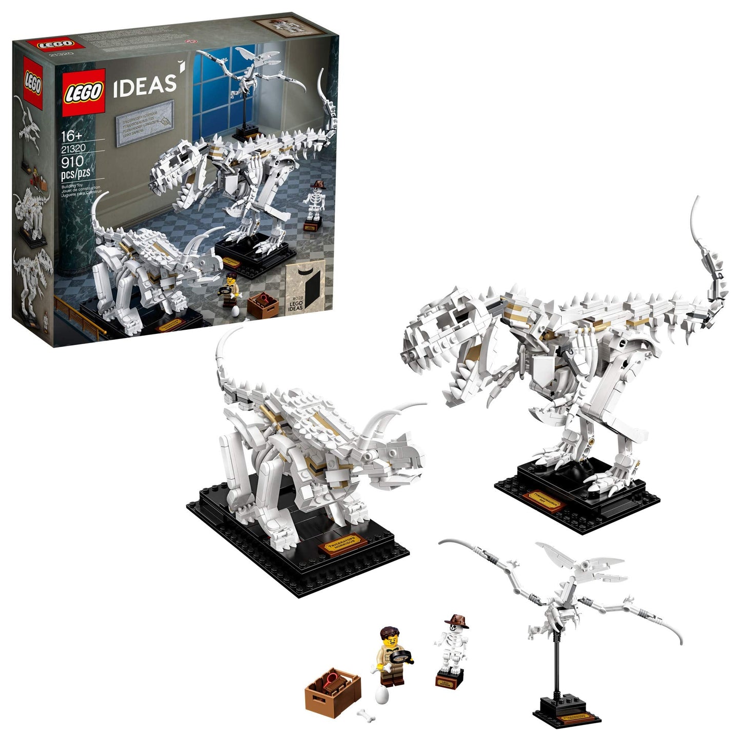 LEGO Ideas 21320 Dinosaur Fossils Brick Island