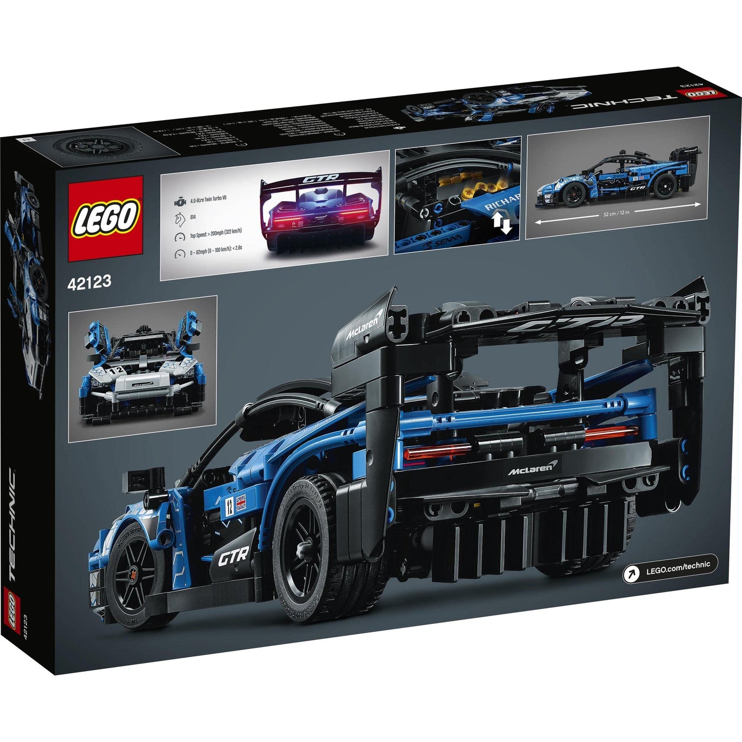 LEGO 42123 Technic McLaren Senna GTR B Brick Island