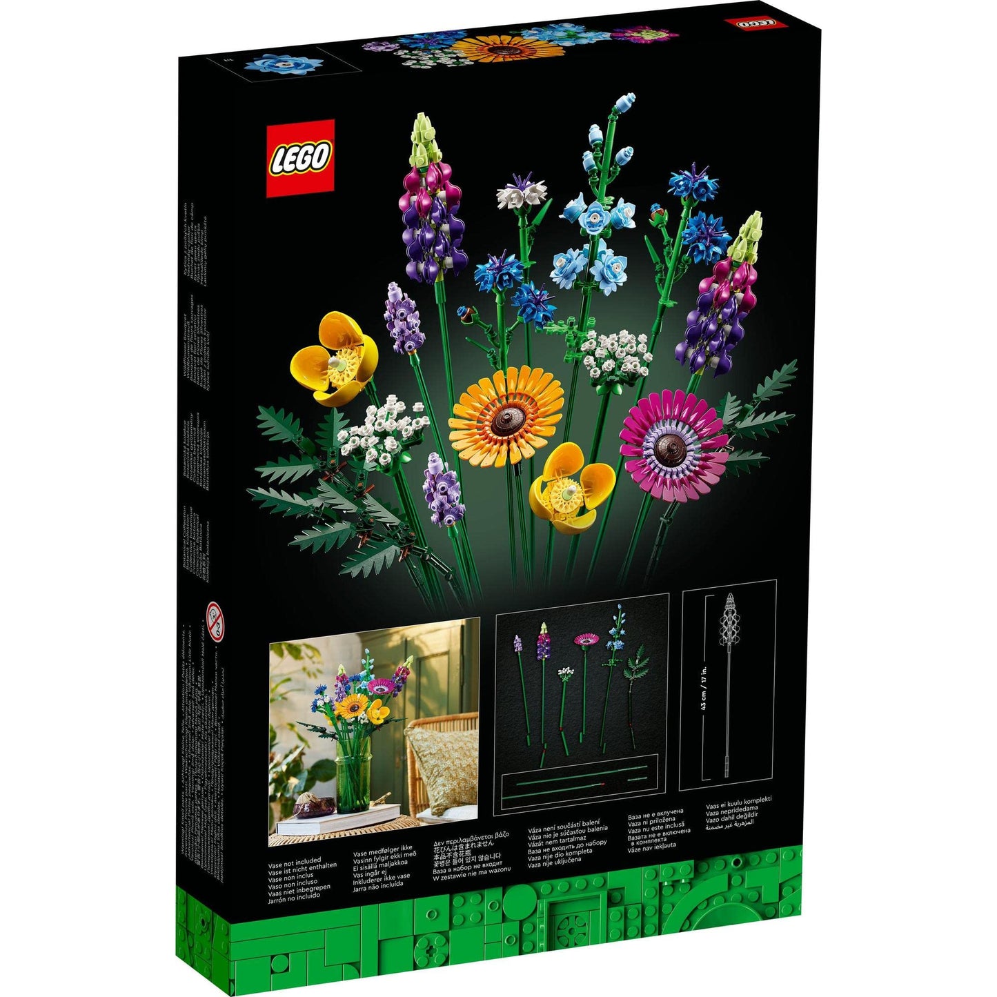 LEGO Botanicals Wildflower Bouquet 10313 Brick Island