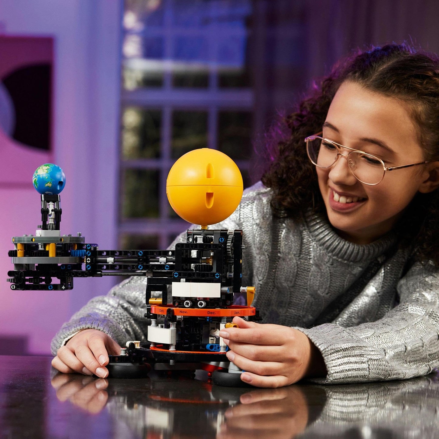 LEGO Technic Planet Earth and Moon in Orbit 42179 Brick Island