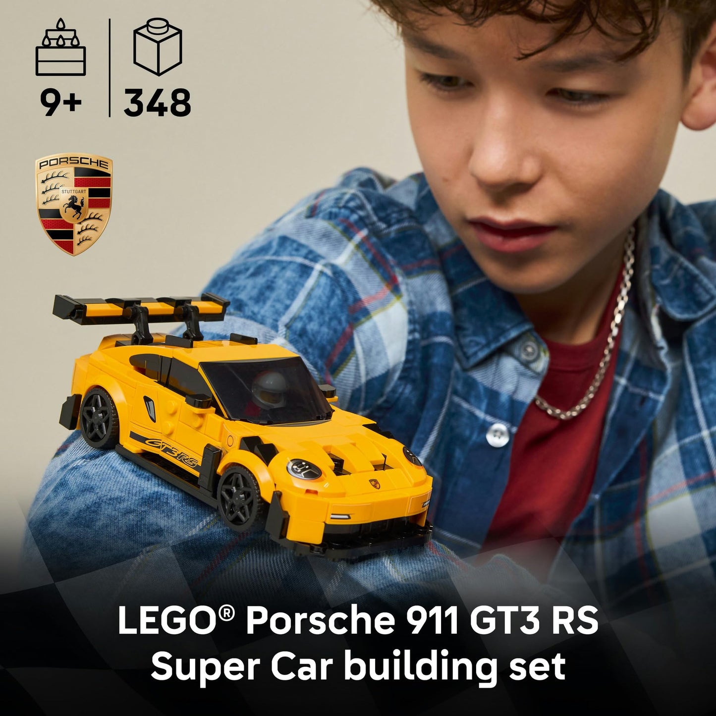 LEGO Speed Champions Porsche 911 GT3 RS Super Car Toy 77239