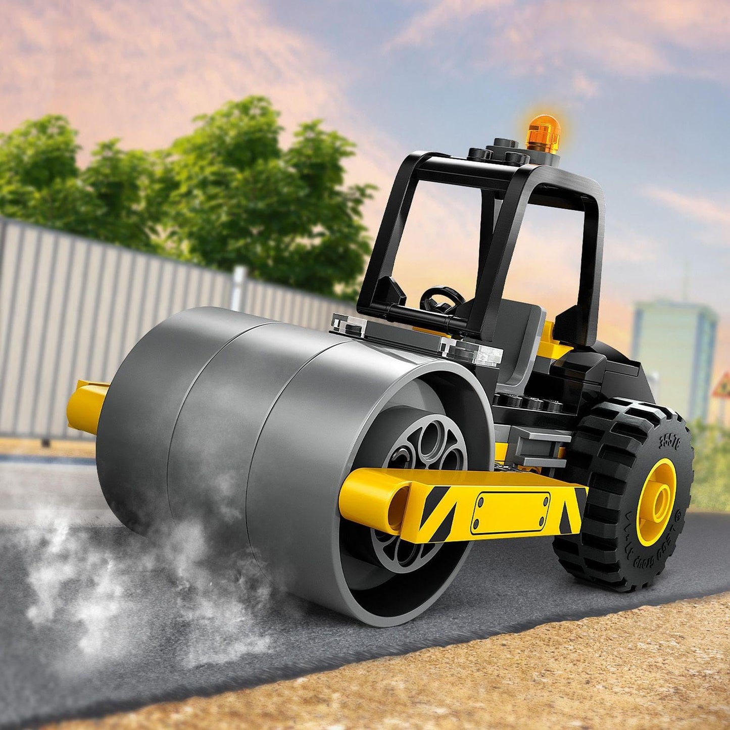 LEGO City Construction Steamroller 60401 Brick Island