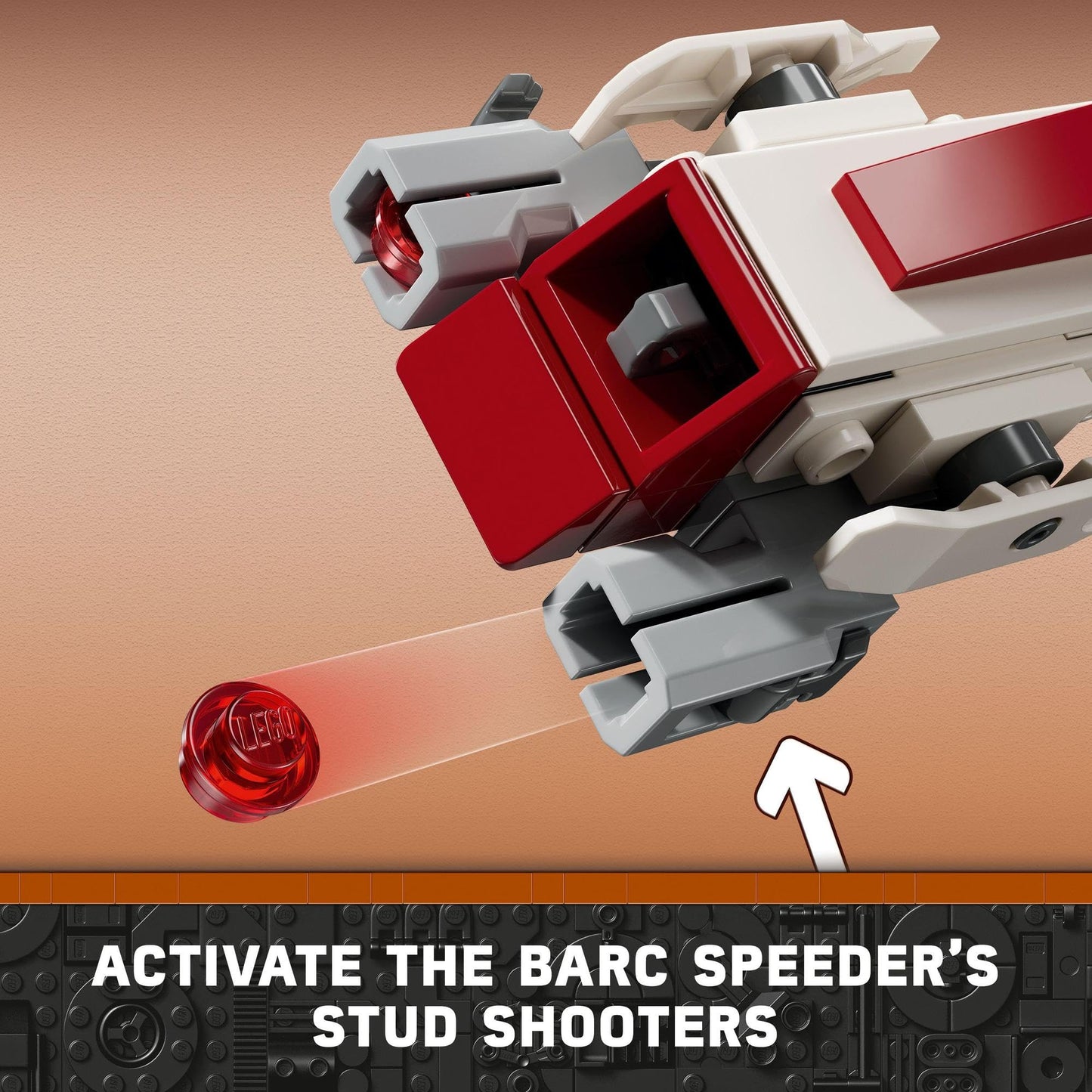 LEGO Star Wars BARC Speeder Escape 75378 Brick Island