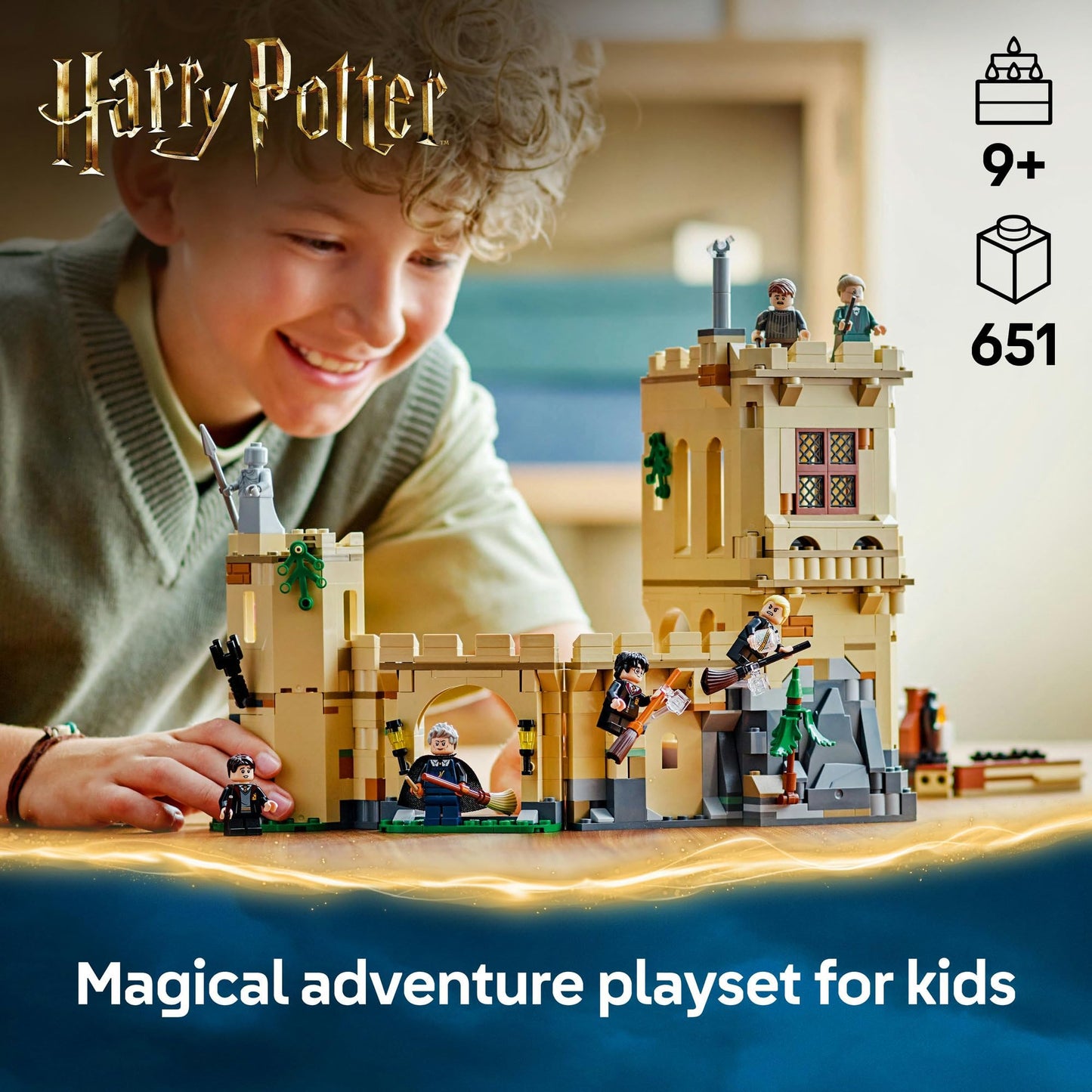 LEGO Harry Potter Hogwarts Castle: Flying Lessons 76447