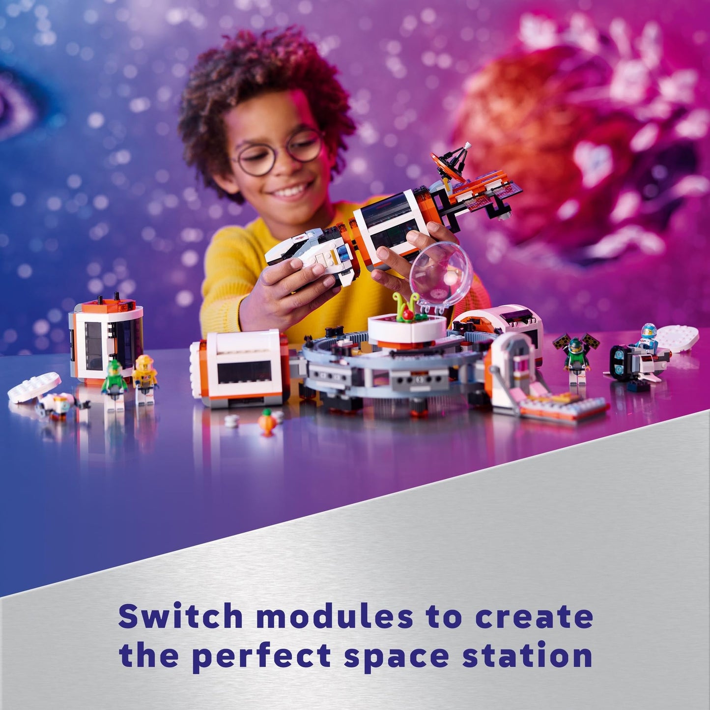 LEGO City Modular Space Station 60433 Brick Island