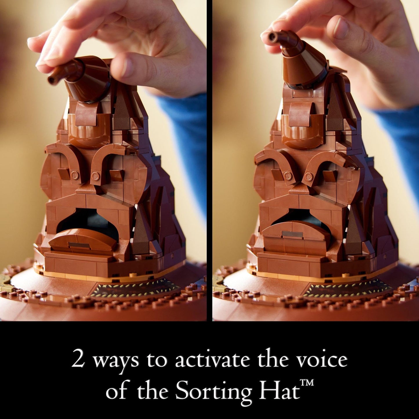 LEGO Harry Potter Talking Sorting Hat 76429 Brick Island