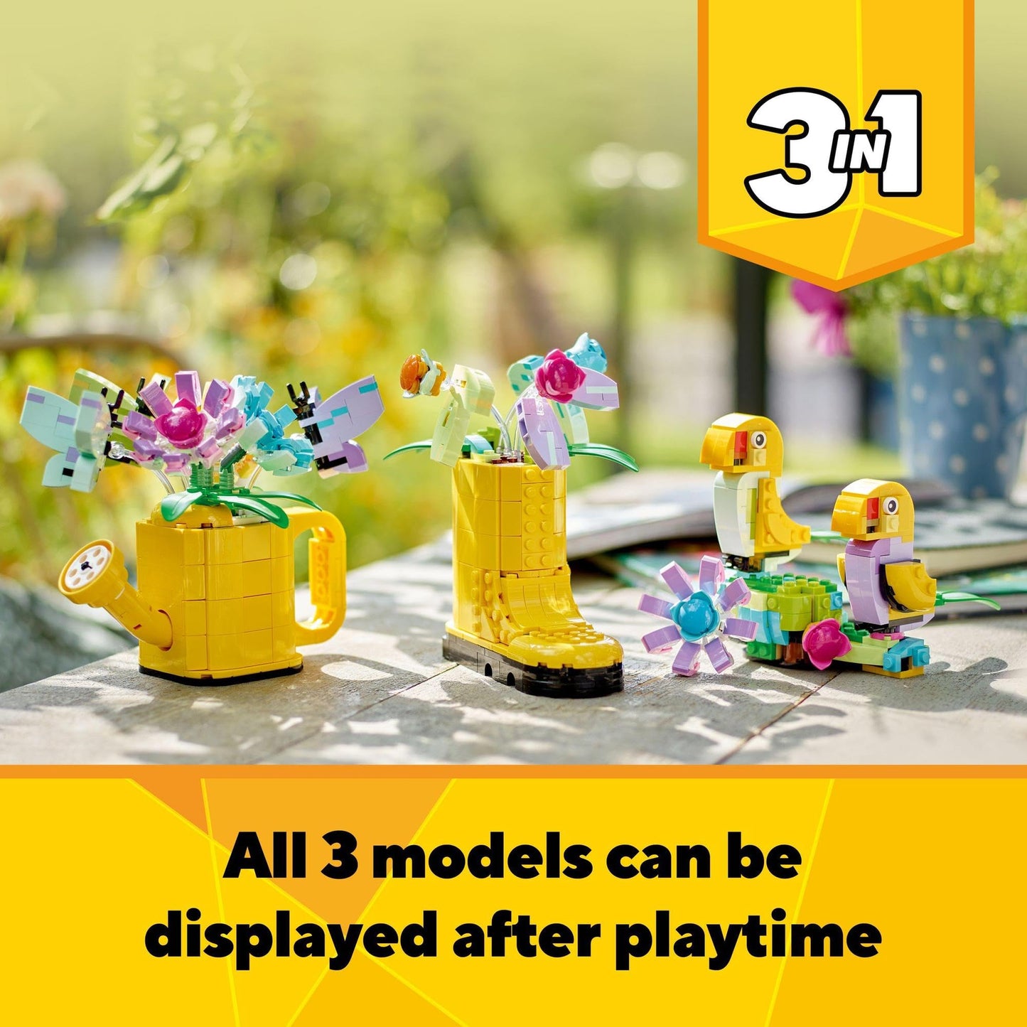 LEGO Creator Flowers in Watering Can 31149 Brick Island