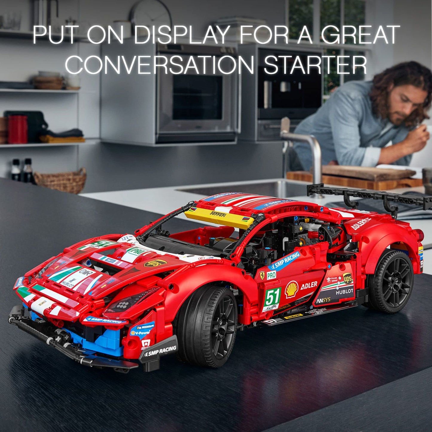 LEGO 42125 Technic Ferrari 488 GTE AF Brick Island