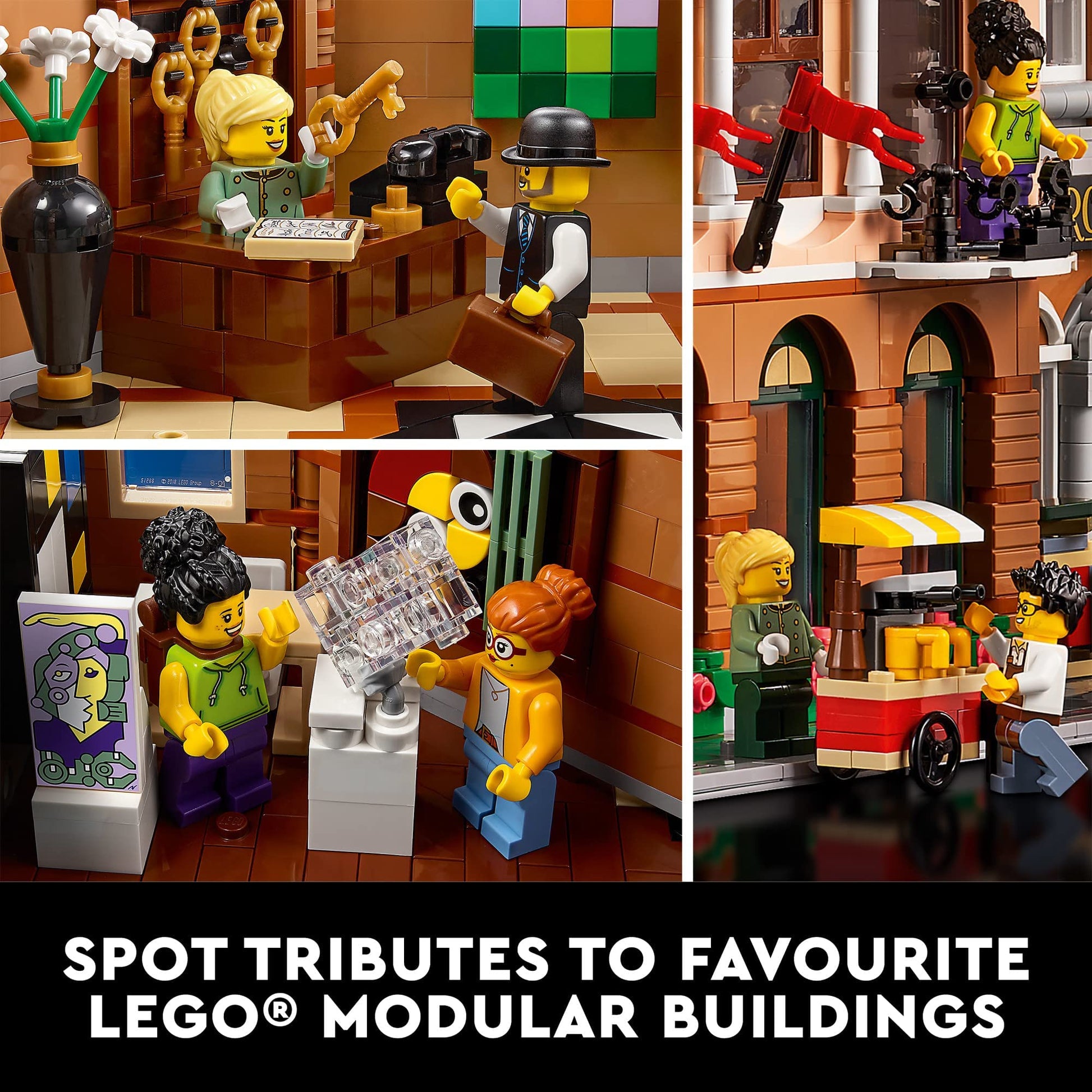 LEGO Boutique Hotel 10297 Brick Island