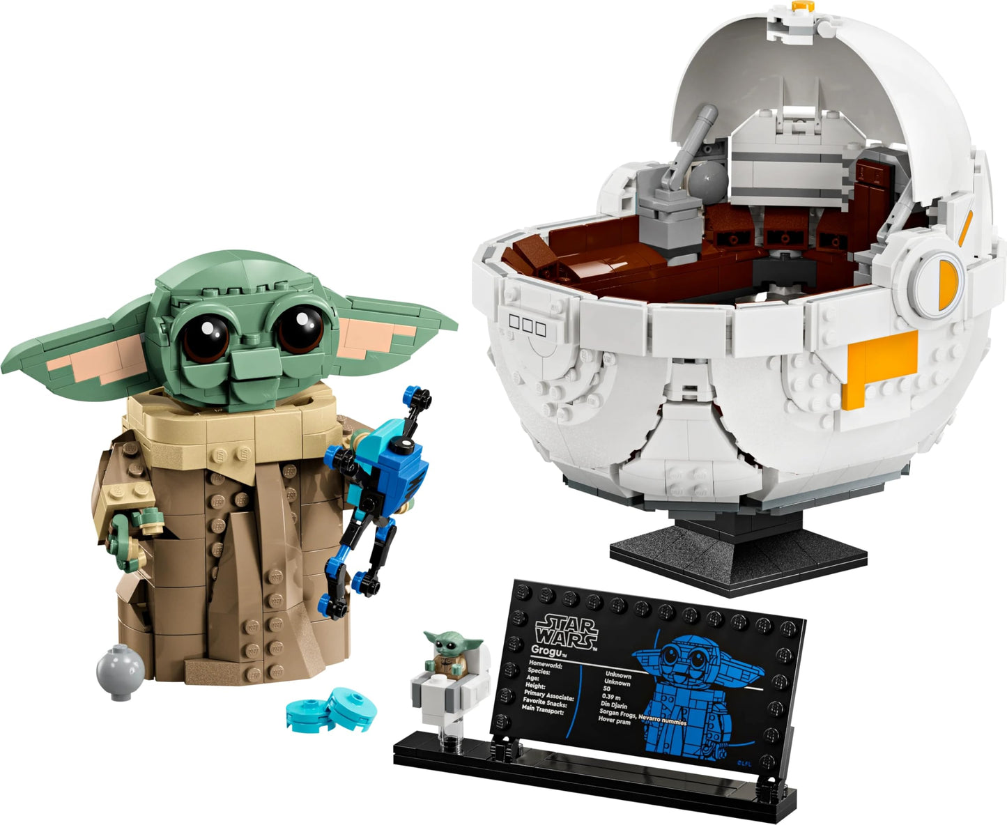 LEGO Star Wars Grogu with Hover Pram 75403 Brick Island