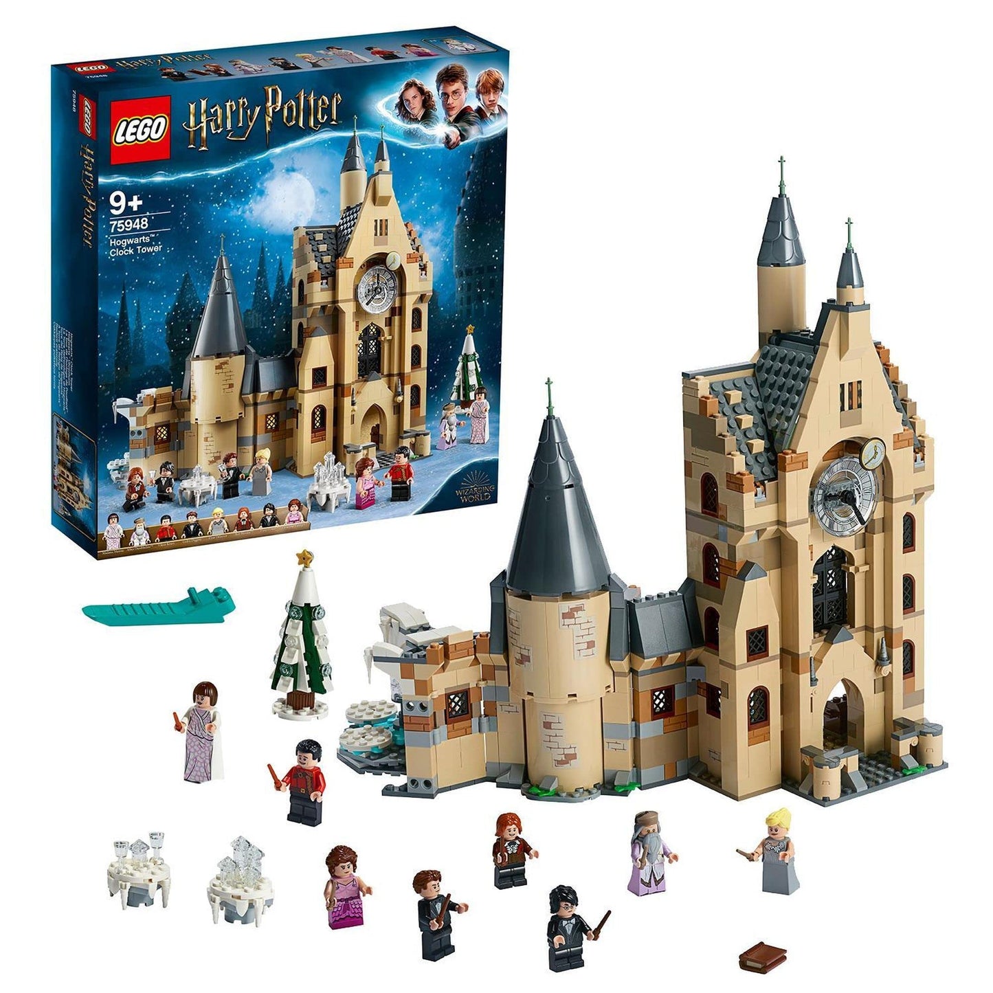 LEGO Harry Potter and The Goblet of Fire Hogwarts Clock Tower 75948 Brick Island