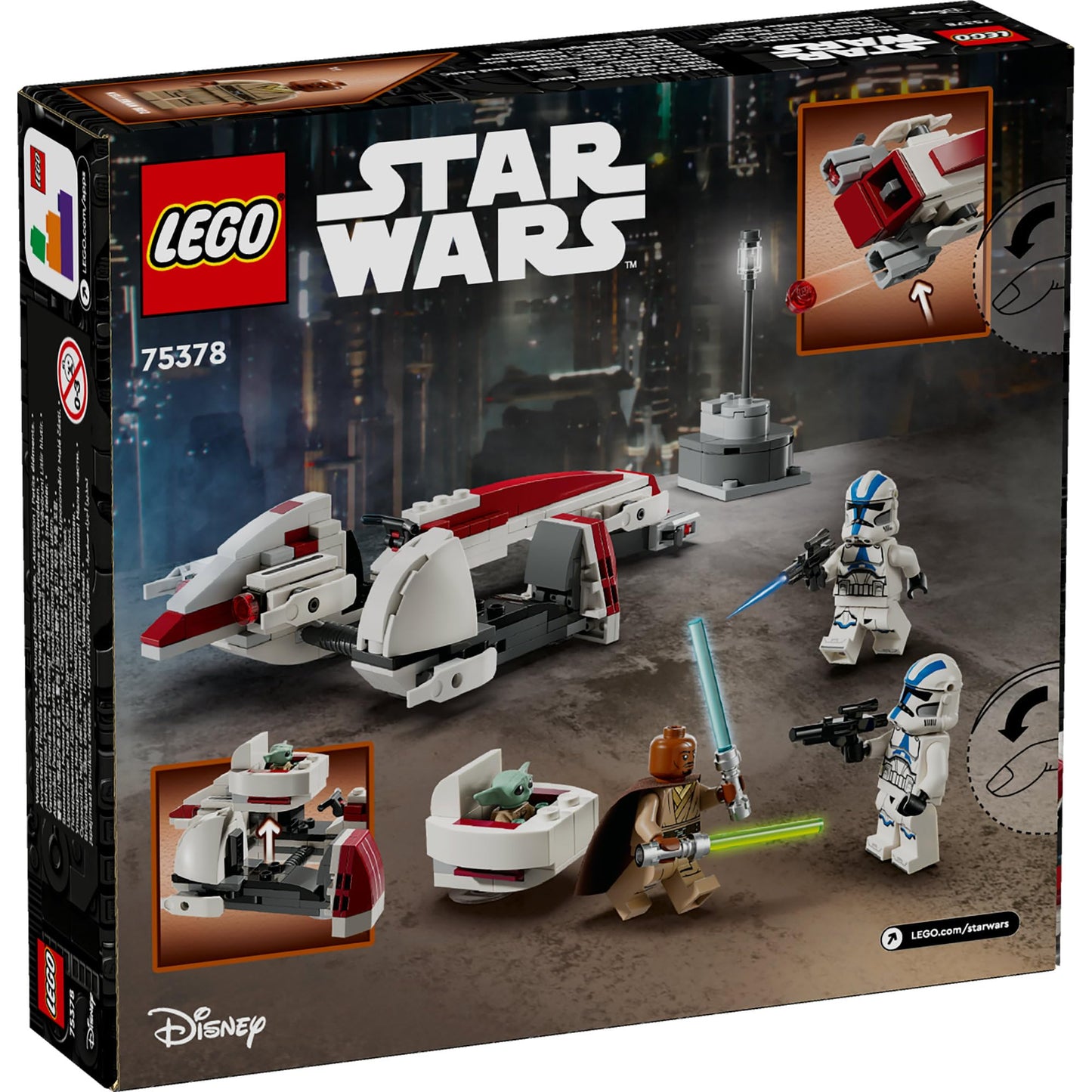 LEGO Star Wars BARC Speeder Escape 75378 Brick Island