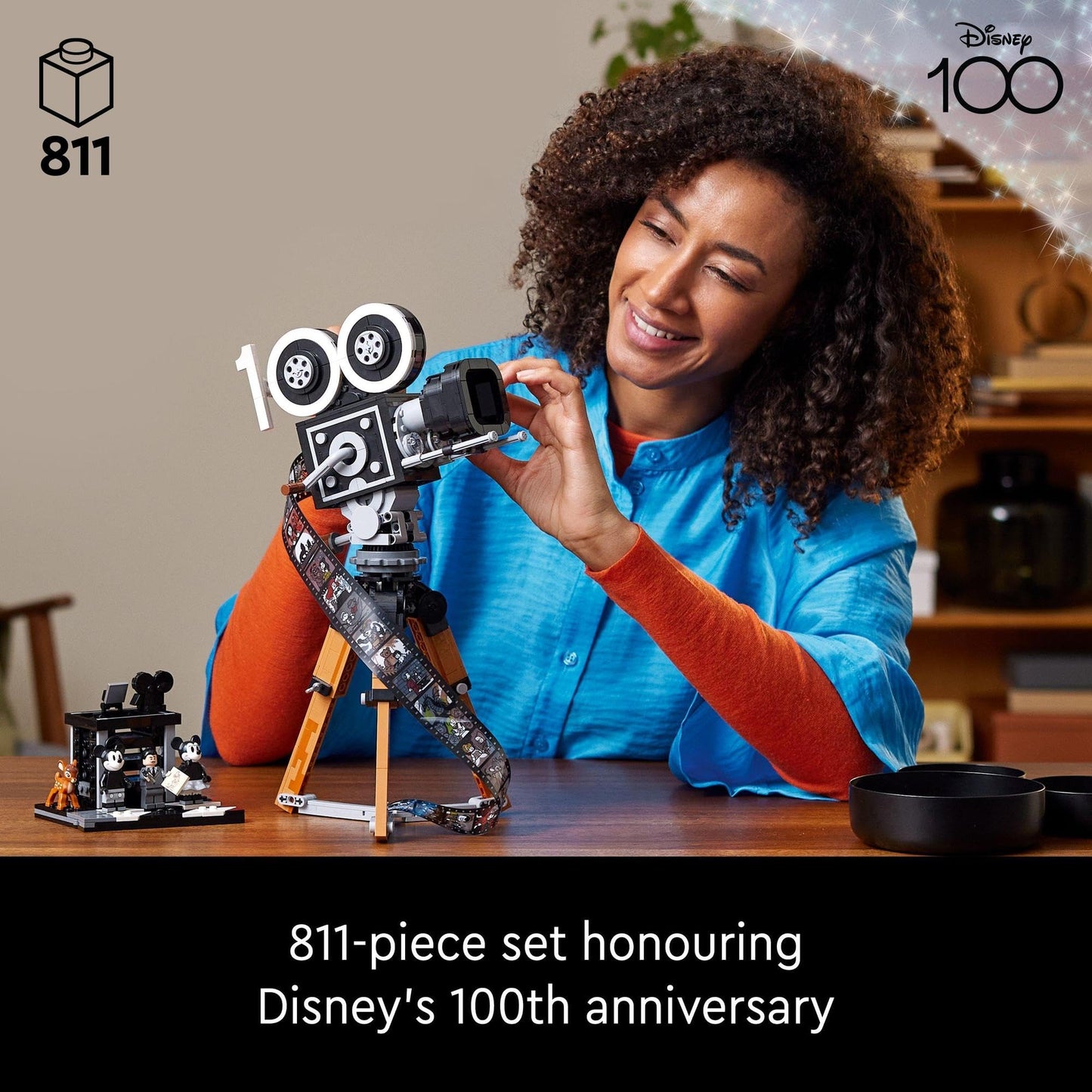 LEGO Disney Walt Disney Tribute Camera 43230 Disney's 100th Anniversary Brick Island