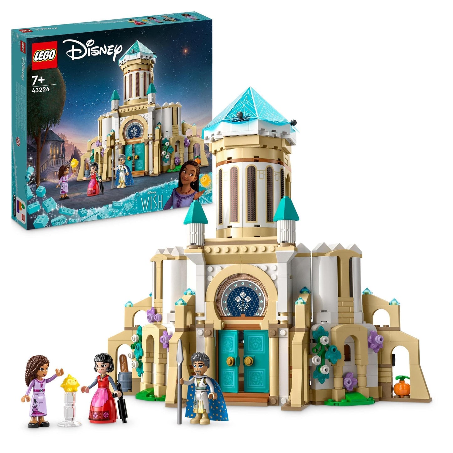 LEGO Disney Princess King Magnifico’s Castle 43224 Amazon