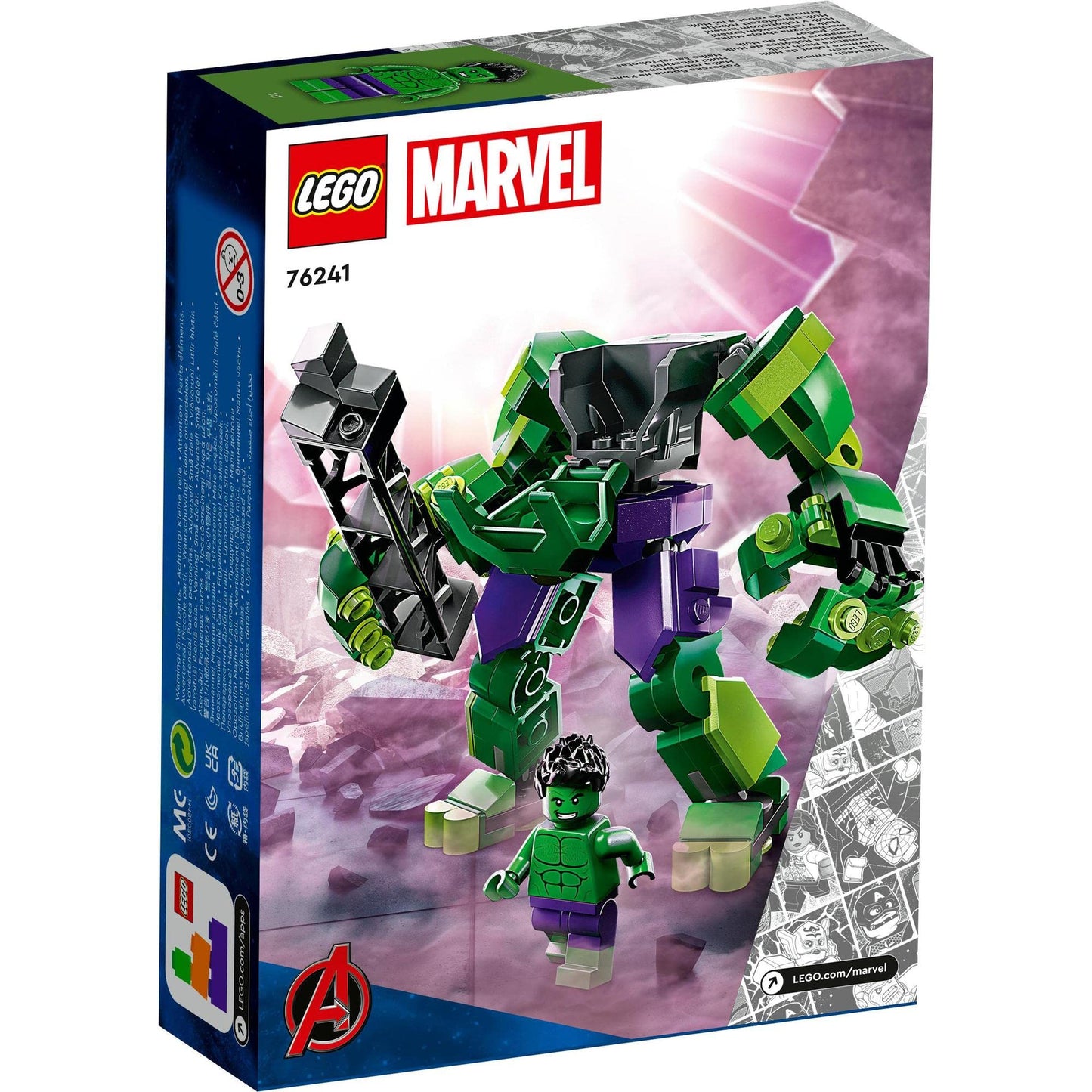 LEGO Super Heroes Marvel Hulk Mech Armour 76241 Brick Island