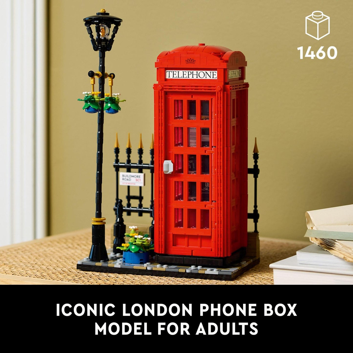 LEGO Ideas Red London Telephone Box 21347 Amazon